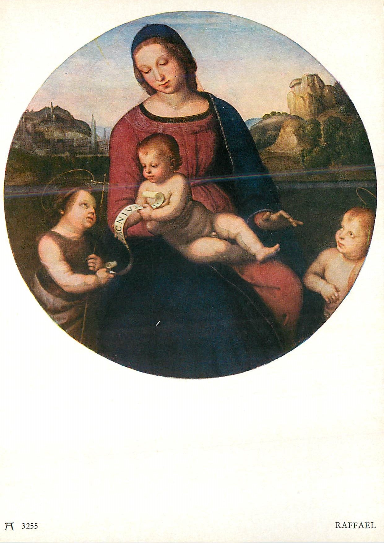 CPM Raffaello Santi (1483 1520) Madonna del Duca di Terranuova (Berlin)