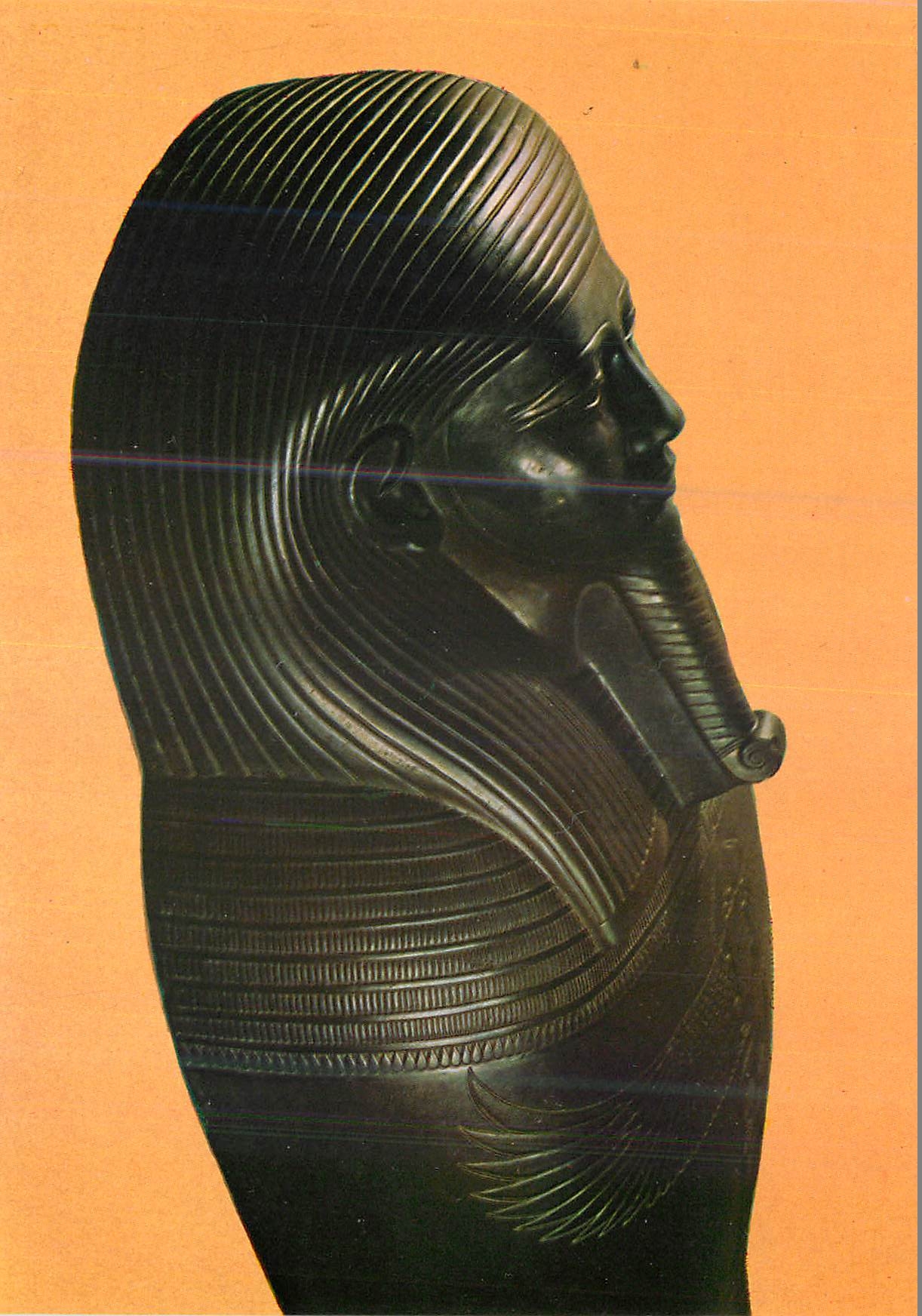 CPM Museo Egizio di Torino Sarcoiago in basalto del vizir Gemenefharbak (c 500 a C)