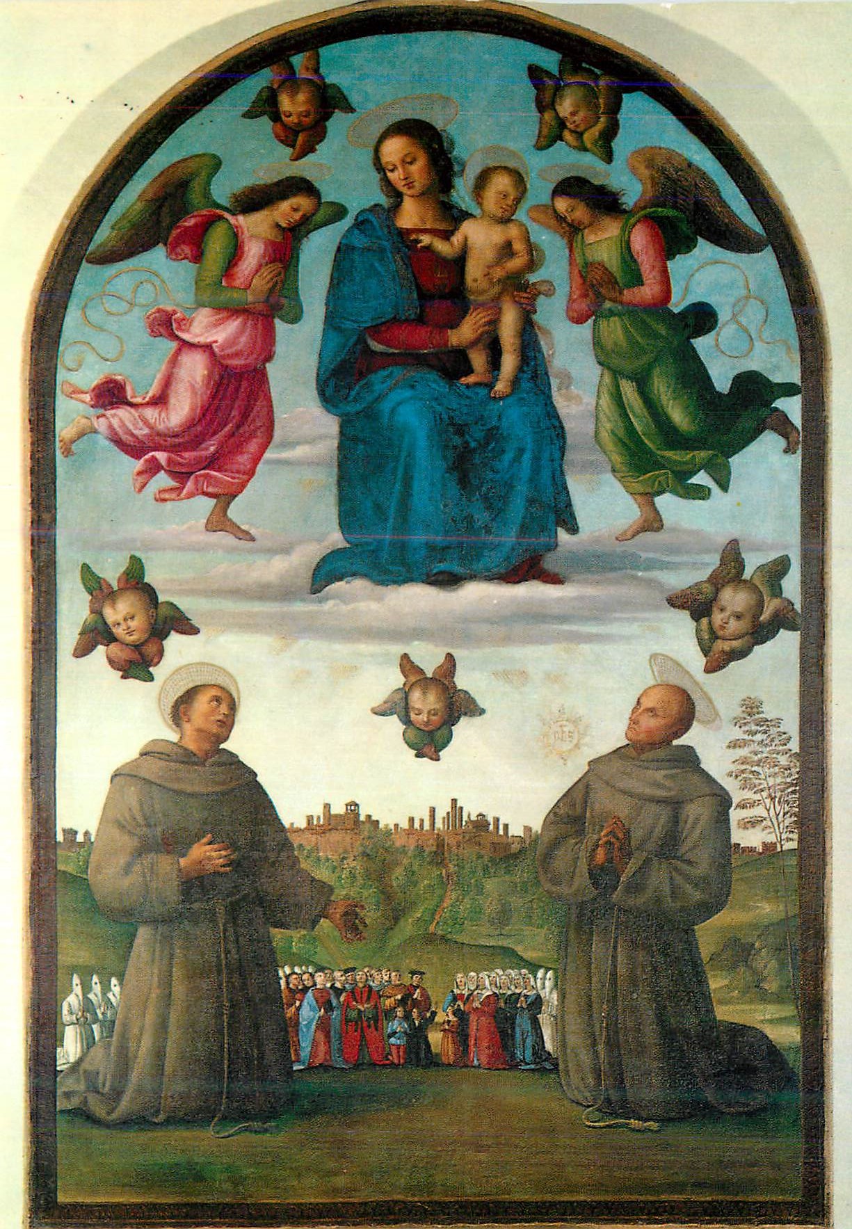 CPM Perugia Galleria Nazionale dell'Umbria Perugino Gonfalon de la Justice