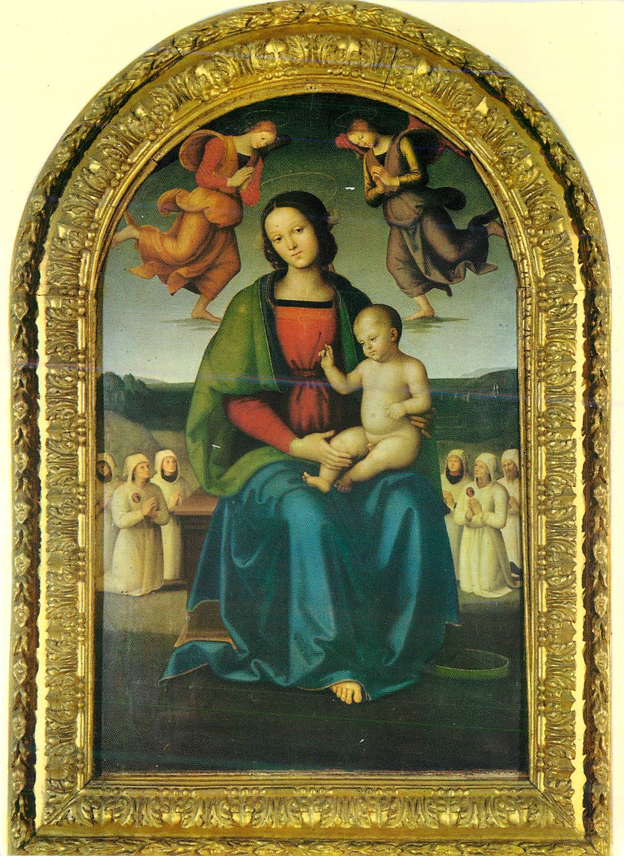 CPM Perugia Galleria Nazionale dell'Umbria Perugino (Pietro Vannucci detto il) Citta della Pieve 1450 Fontignono 1523 Re