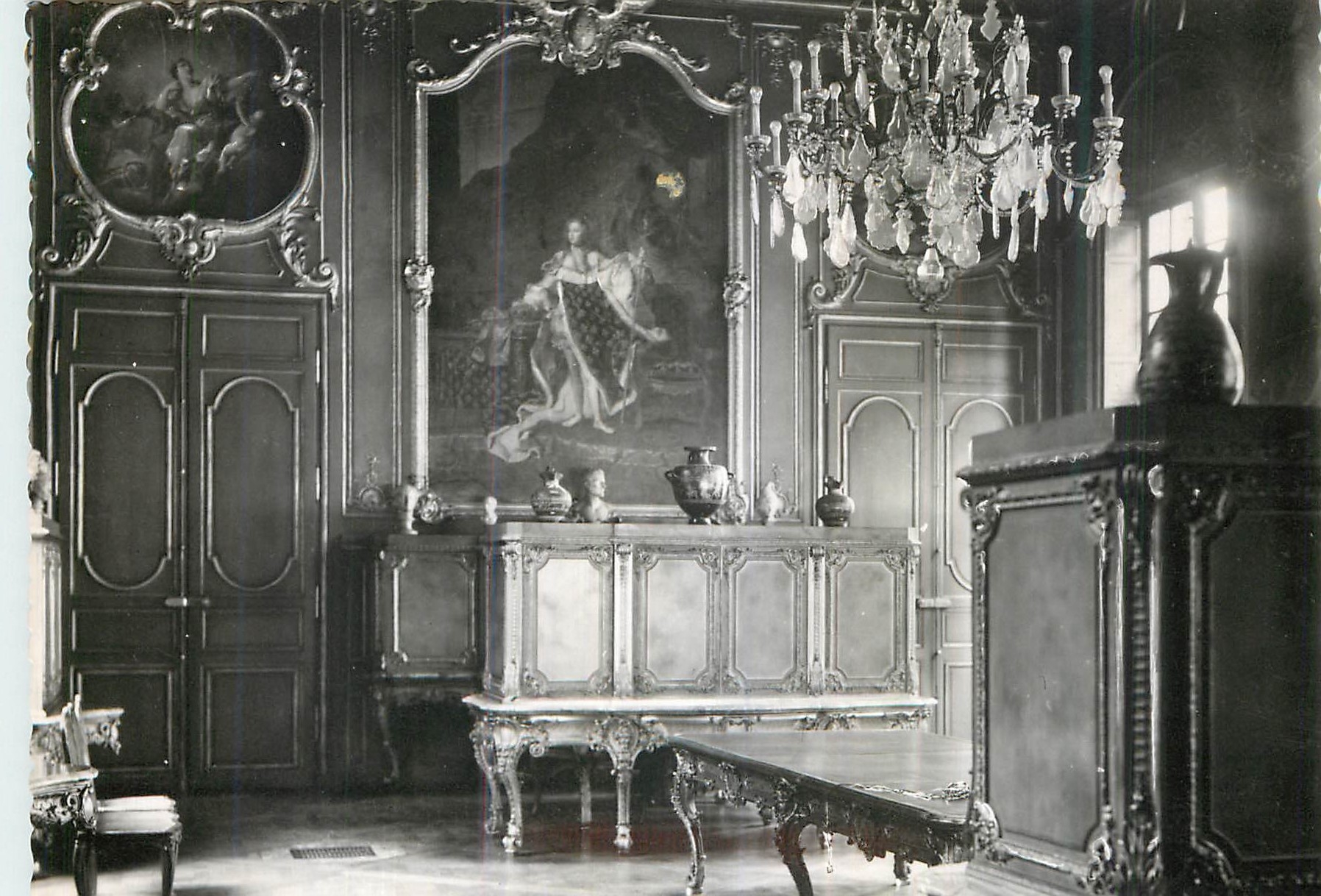 CPM Paris Bibliotheque Nationale Cabinet des Medailles et Antiques Salon Louis XV