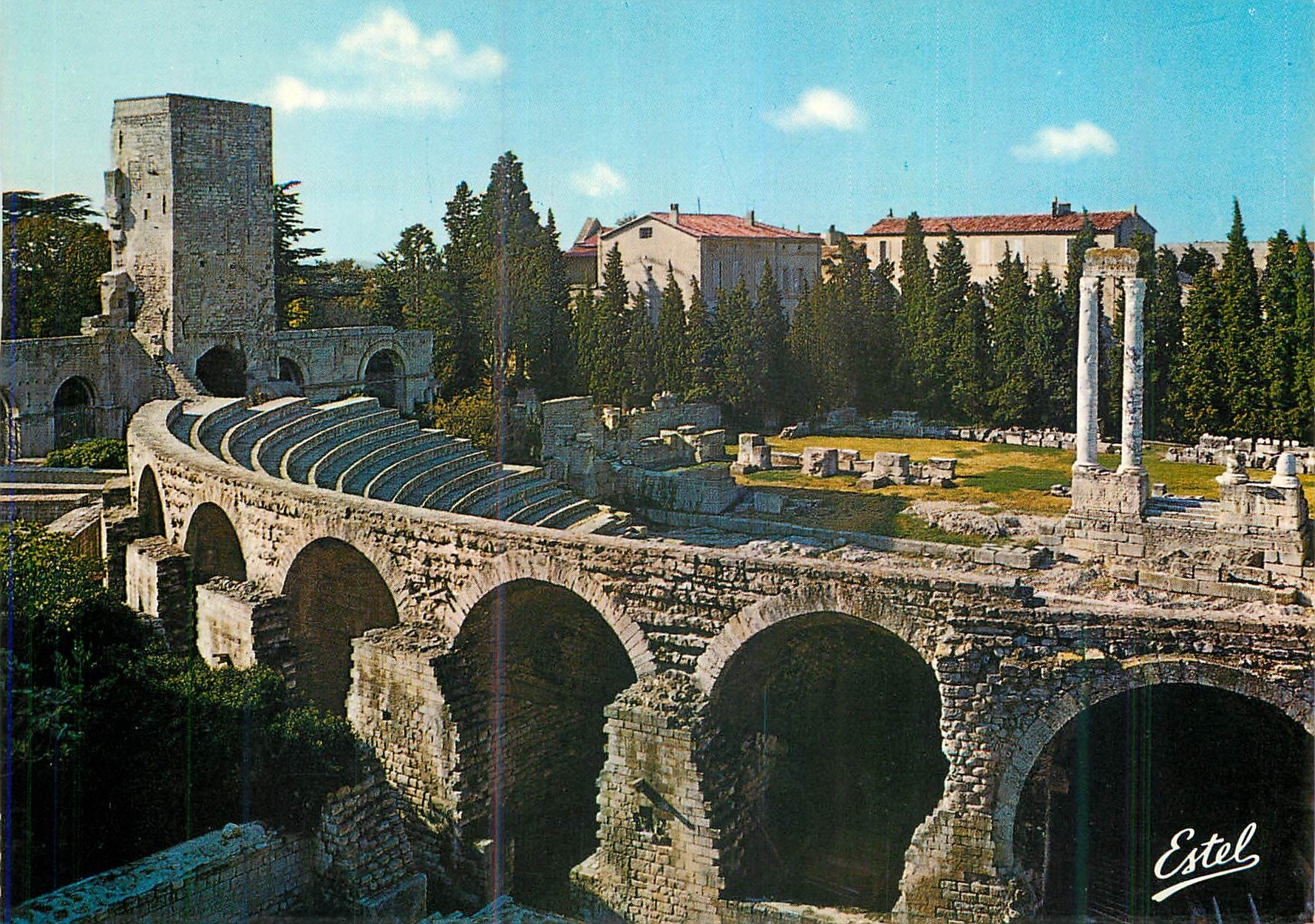 Arles — Théâtre antique — Éditeur Estel, n° H.10.049-Z