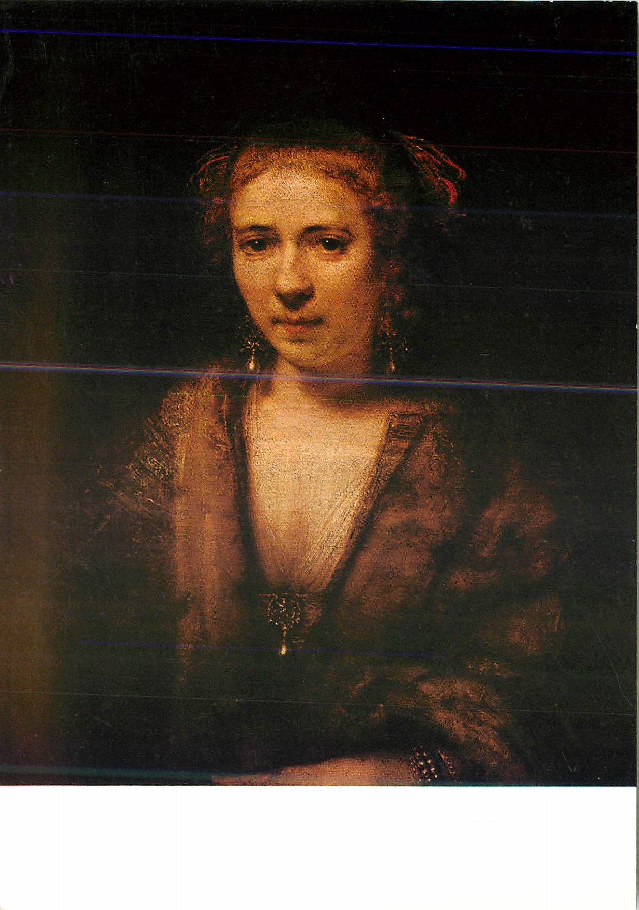 CPM Musee du Louvre Paris Rembandt Van Ryn