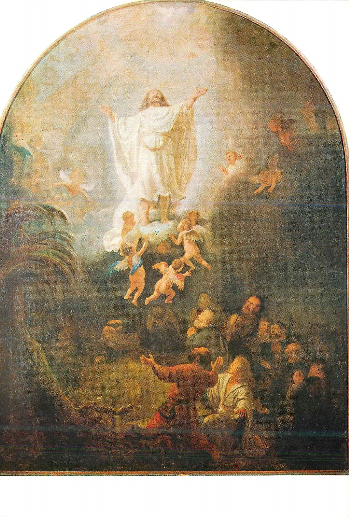 CPM Rembrandt Van Ryn 1606 1669 Ascension