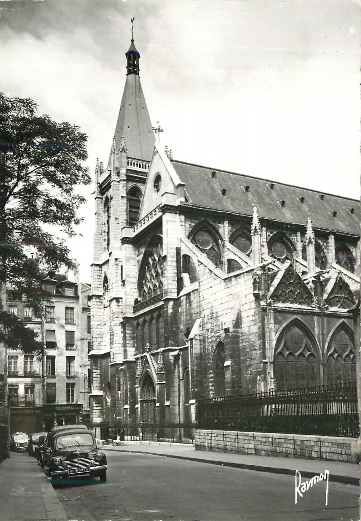 CPM Paris Eglise St Severin Image de Paris