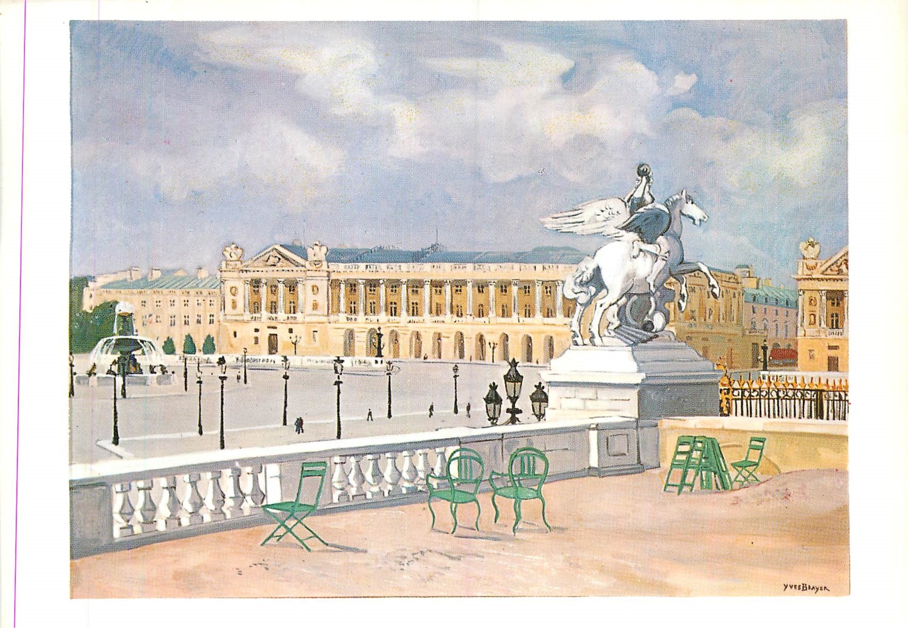 CPM Paris La place de la Concorde
