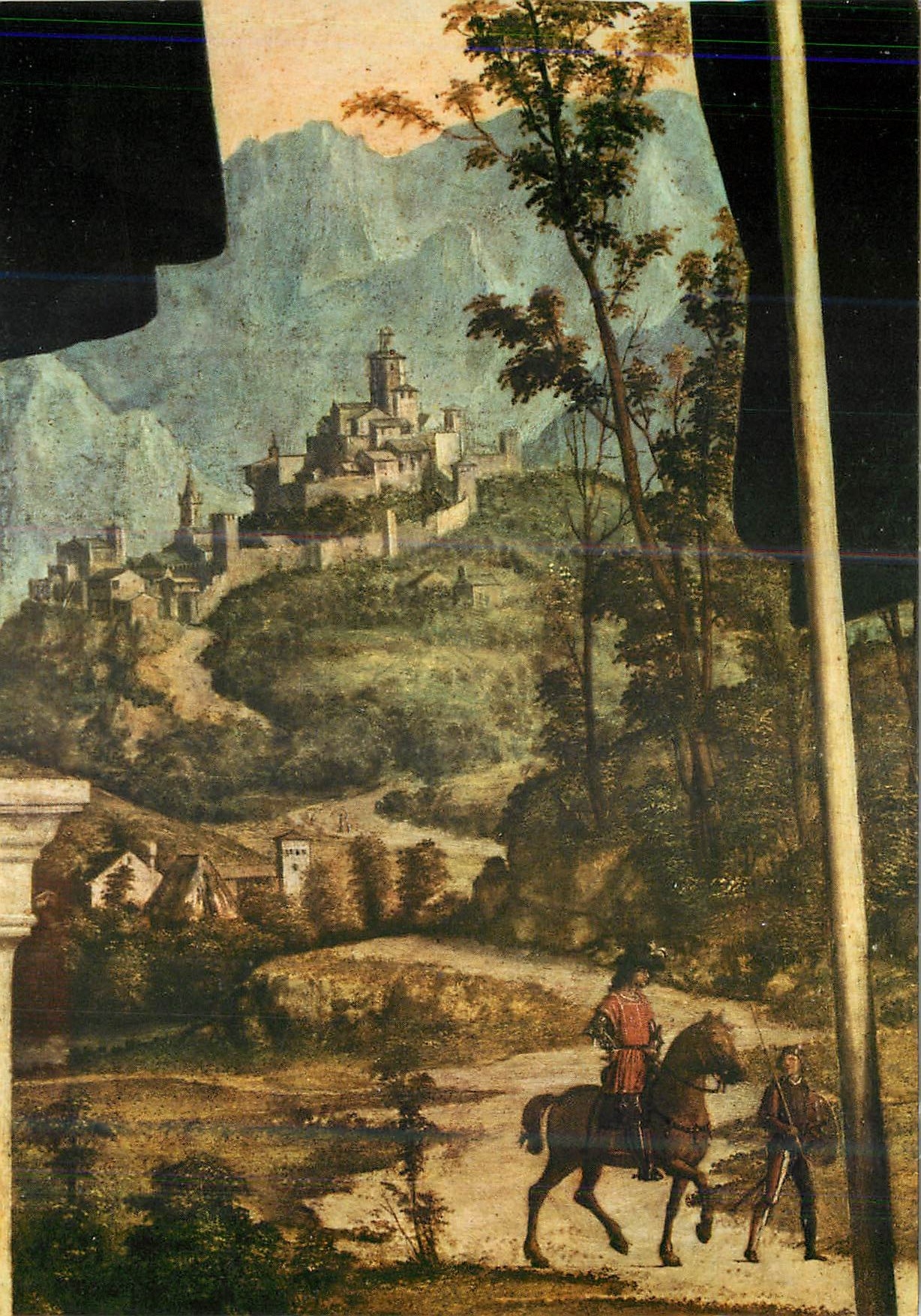 CPM Milano GB Cima da Conegliano (1459 1518) S Petra Martire cof Santi Nicolo e Agostino (particolare)