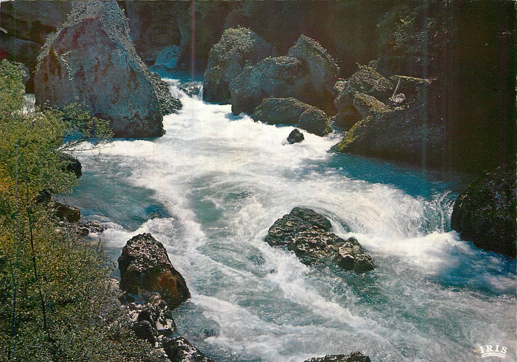 CPM Fontaine de Vaucluse Les Cascades
