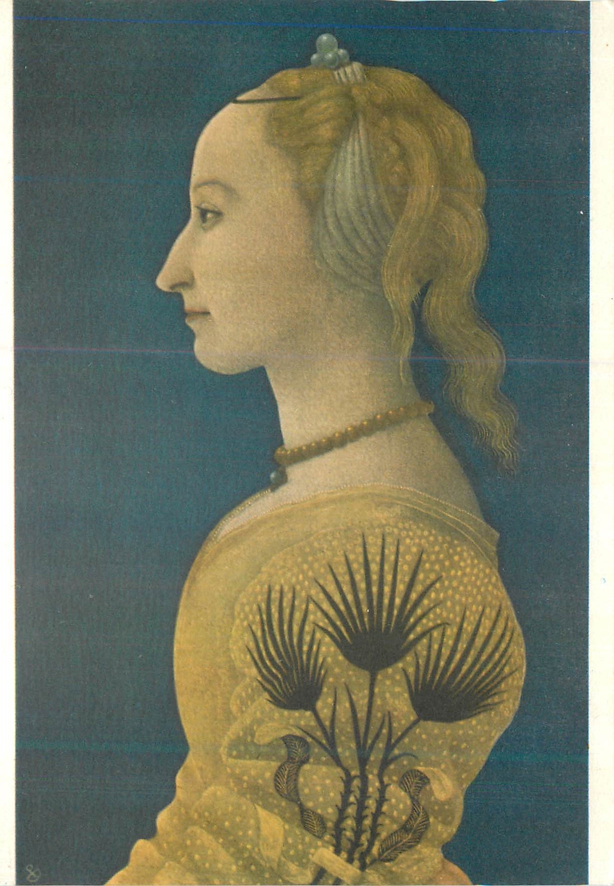 CPM Paolo Ucello Portrait d'une dame inconnue National Gallery London