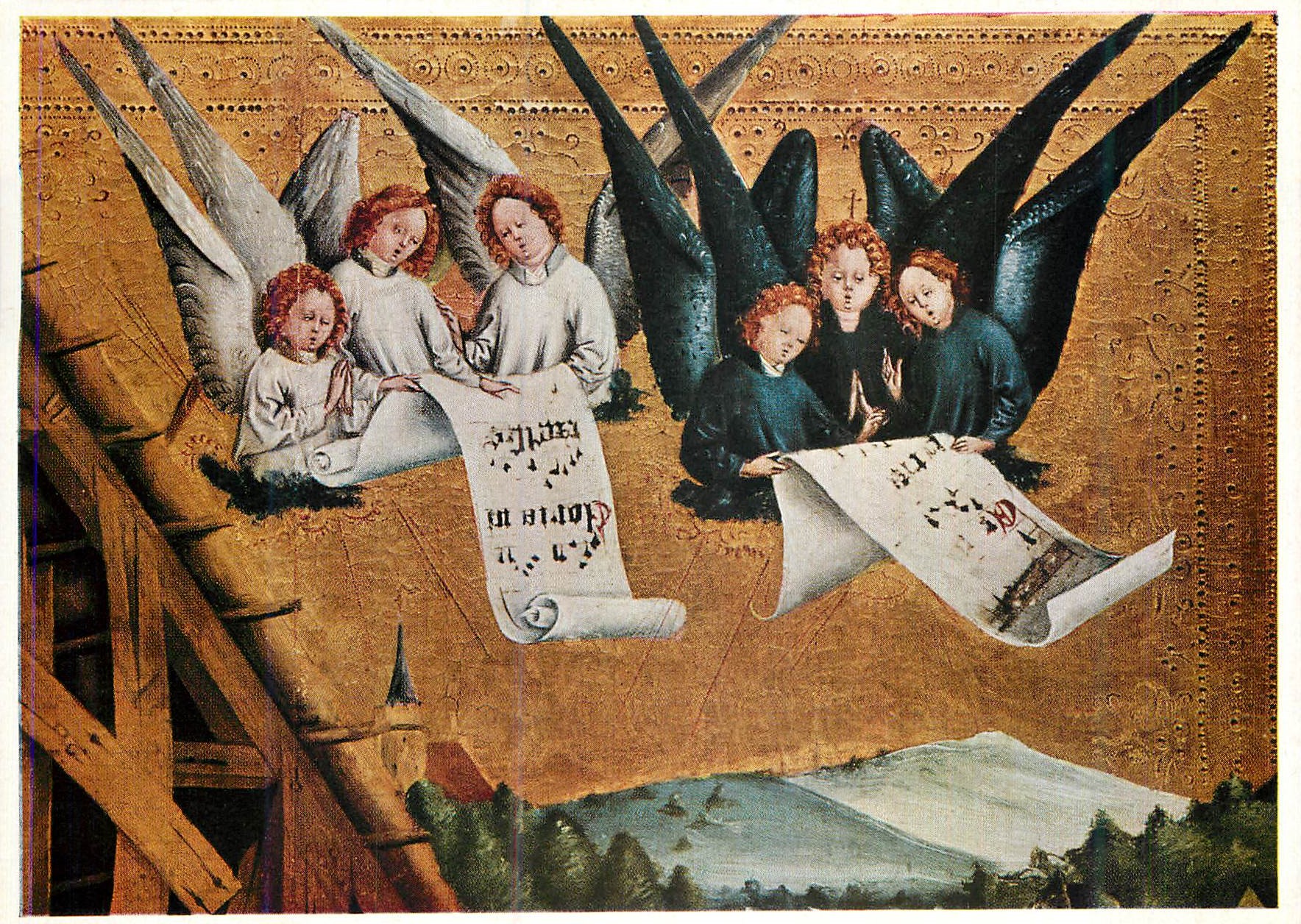 CPM Johann Koerbecke (1446 1491) Singende Engel Anges chantants Singing angels