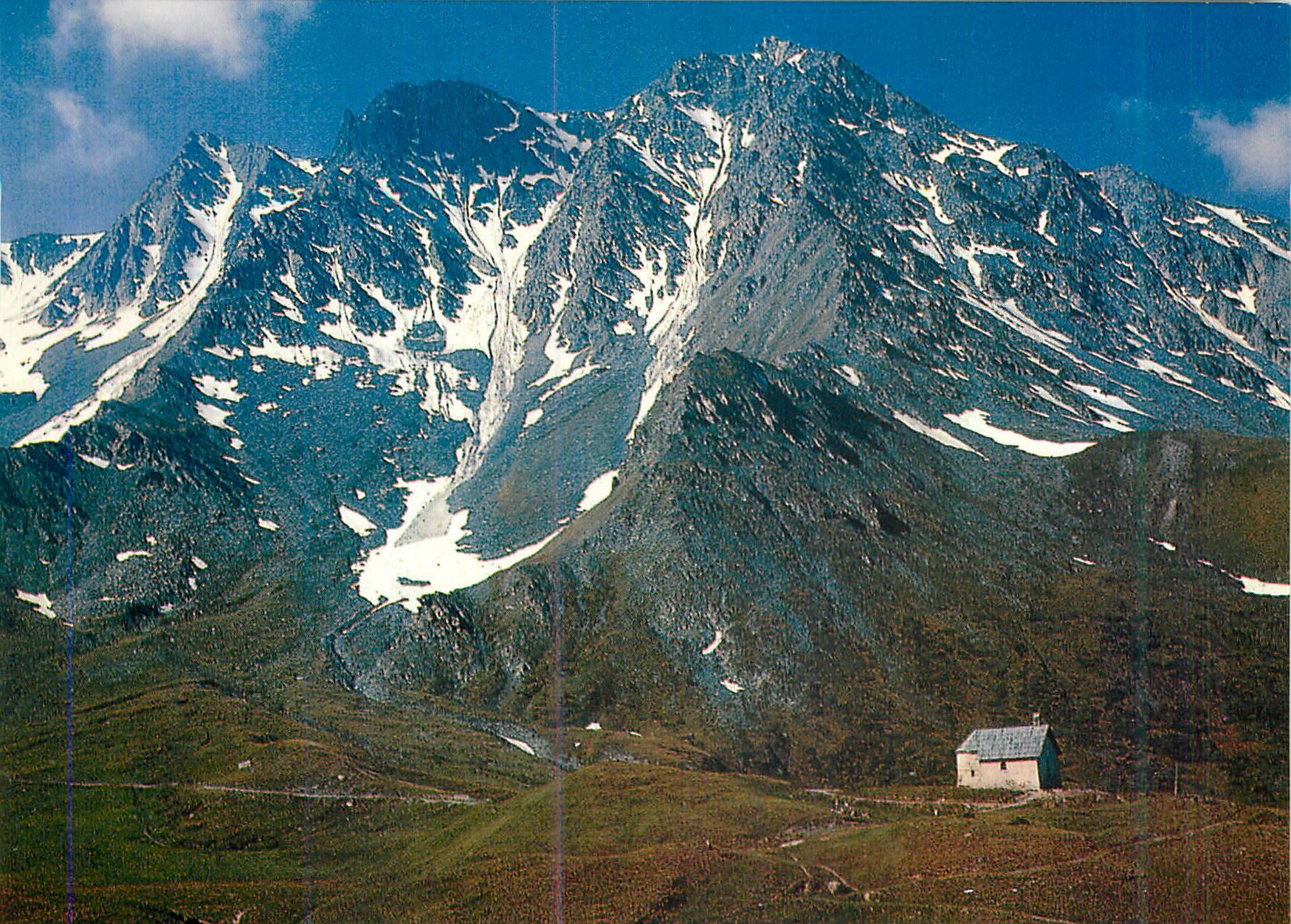 CPM Queyras (Hautes Alpes) La chapelle de Clausis dominee par la Tete de Longet Cette chapelle est but d'un pelerinage f