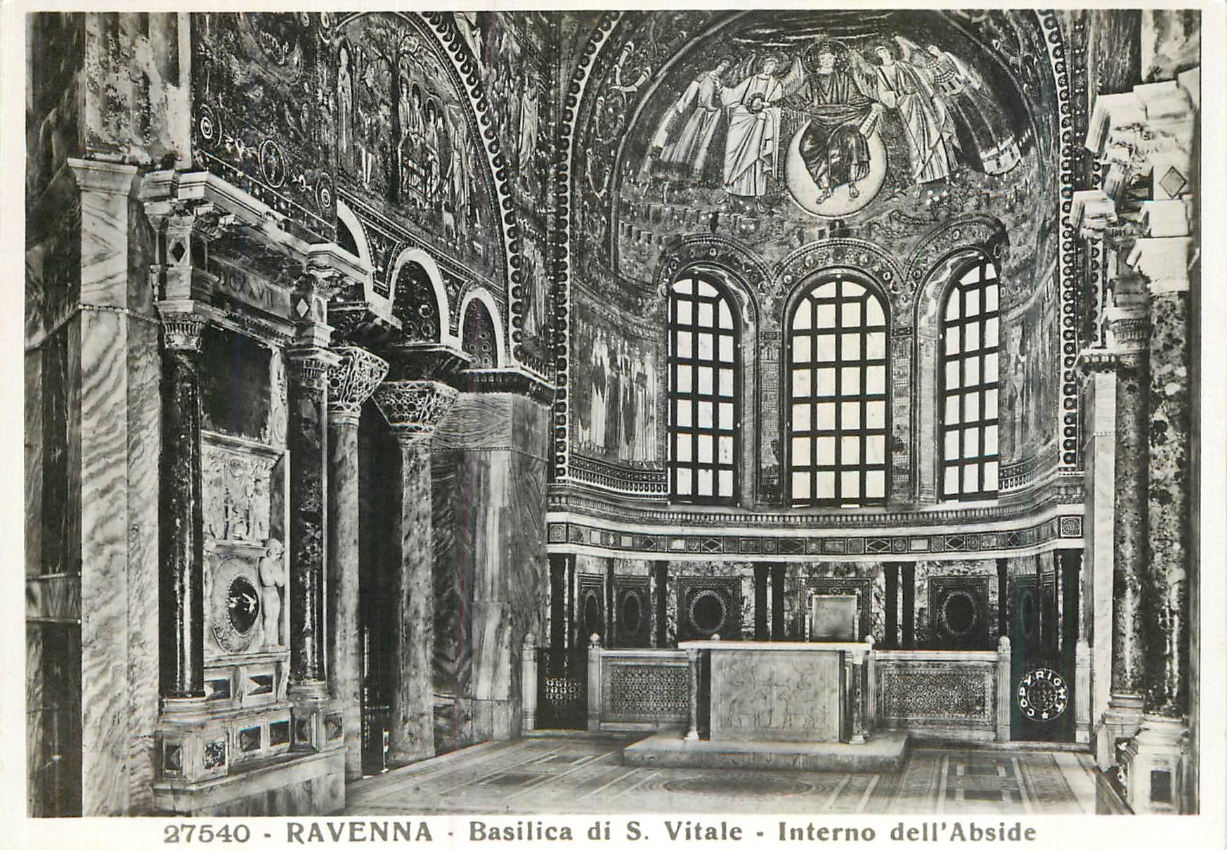 CPM Ravenna Basilica di S Vitale Interno dell'Abside