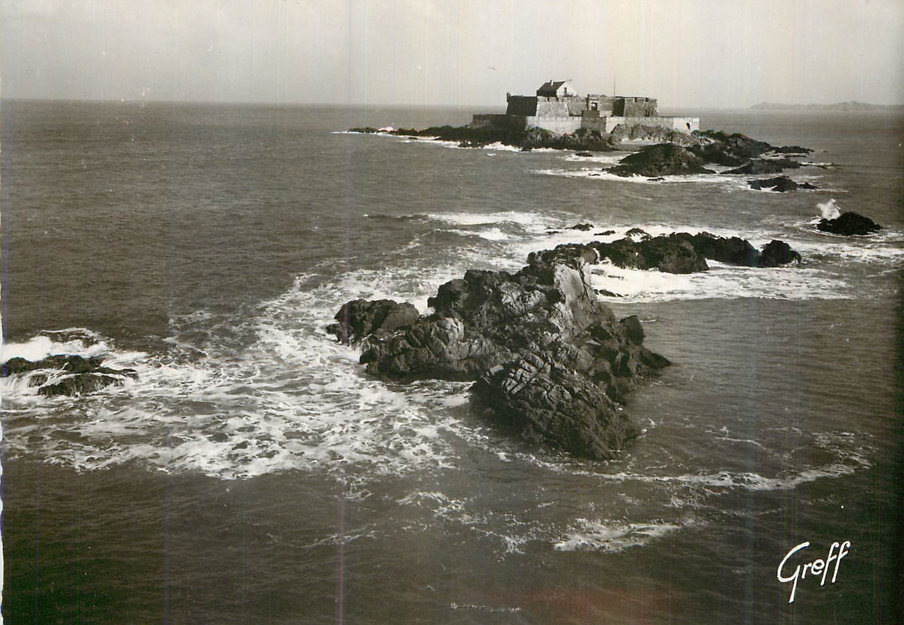 Saint-Malo (Il-et-V.) — Le fort National — Édition GREFF