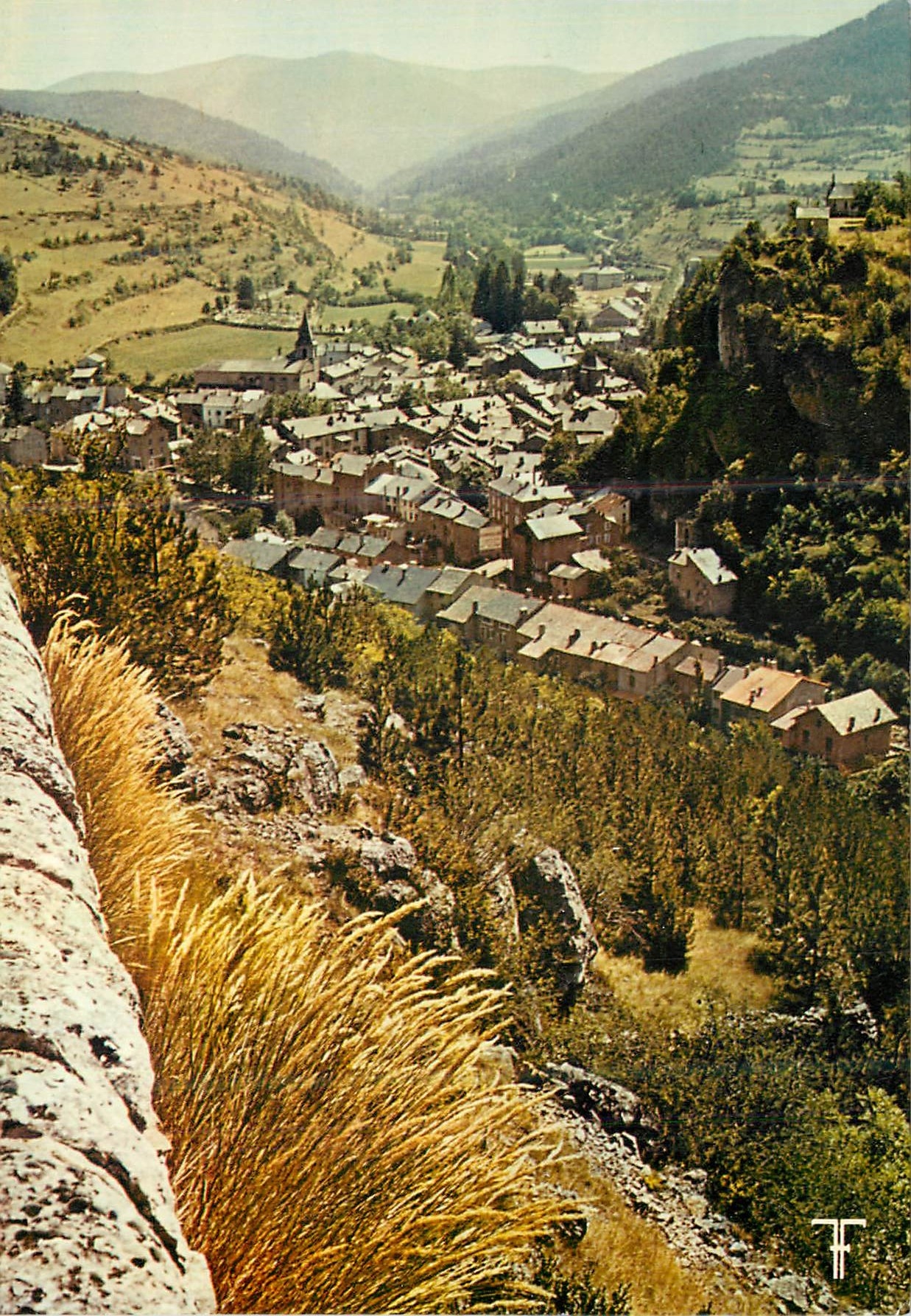 CPM Gorges de la Jonte Meyrueis Vue generale