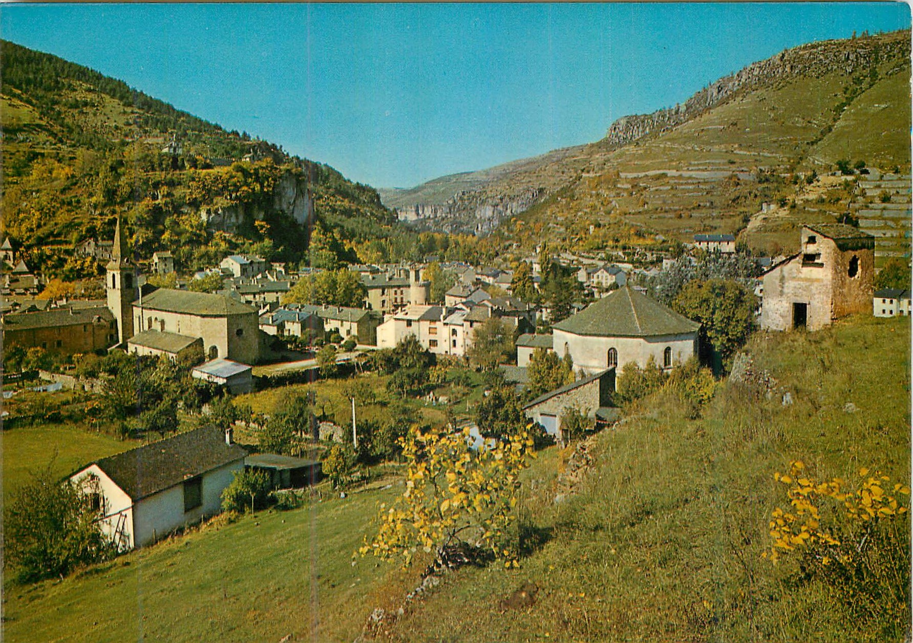 CPM Meyrueis Vue generale