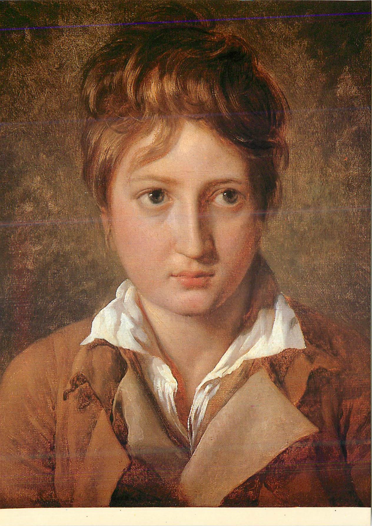 Portrait d'un jeune garçon — Jacques Louis David (1748-1825) — Musée Granet - Aix-en-Provence
