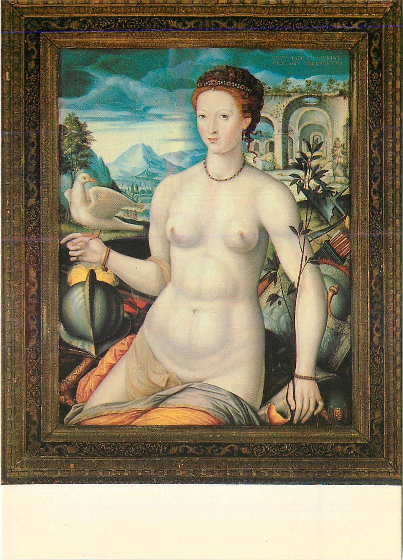 CPM Musee Granet Aix en Provence Ecole de Fontainebleau XVIe siecle Allegorie de la paix