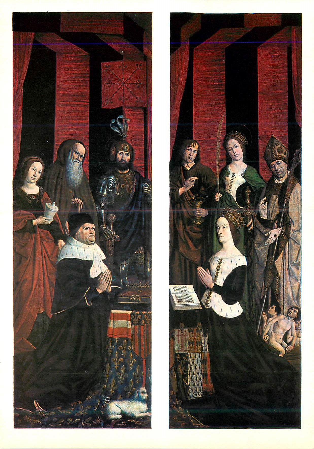 Triptyque du Buisson-Ardent — Nicolas Froment — École d'Avignon — 1476 — Éditions d'Art Gonthier-Seghers, Paris