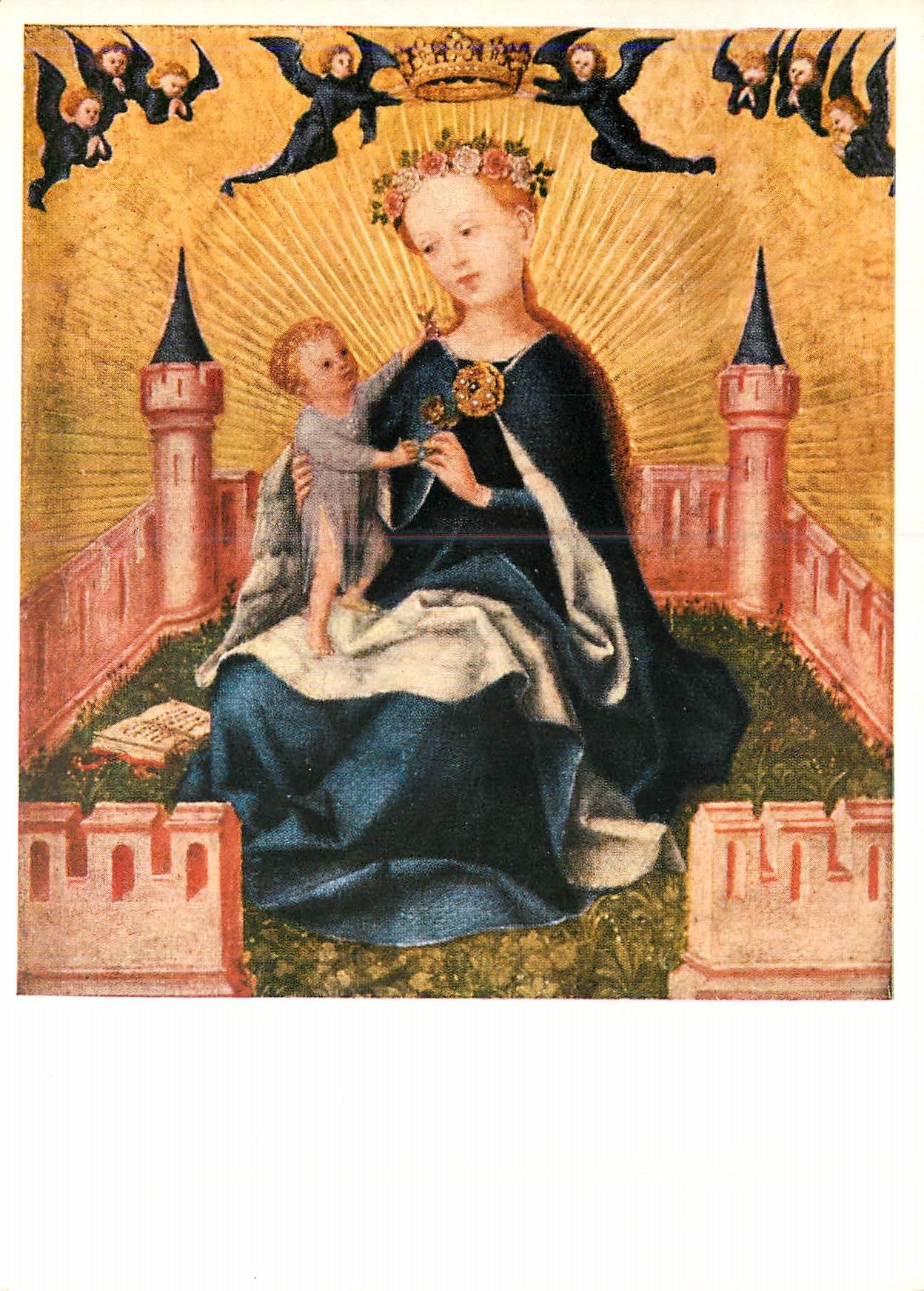 CPM Stephan Lochner aus Meersburg 1451 Muttergottes im Paradiesgarten Kola Wallcaf Richartz Museum