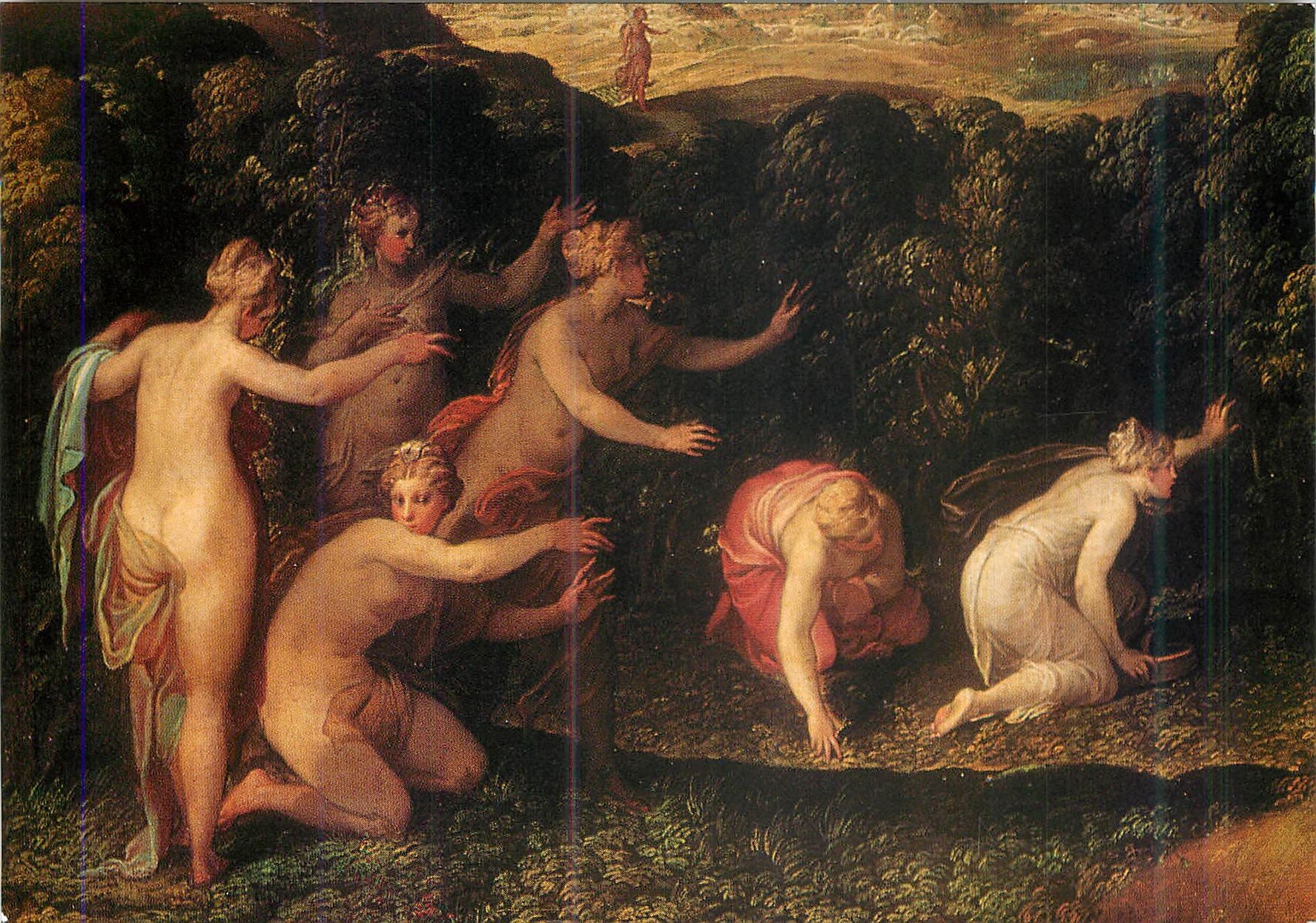 CPM Paris Musee du Louvre Nicolo dell'Abate (1509 1571) L'enlevement de Proserpine (detail)