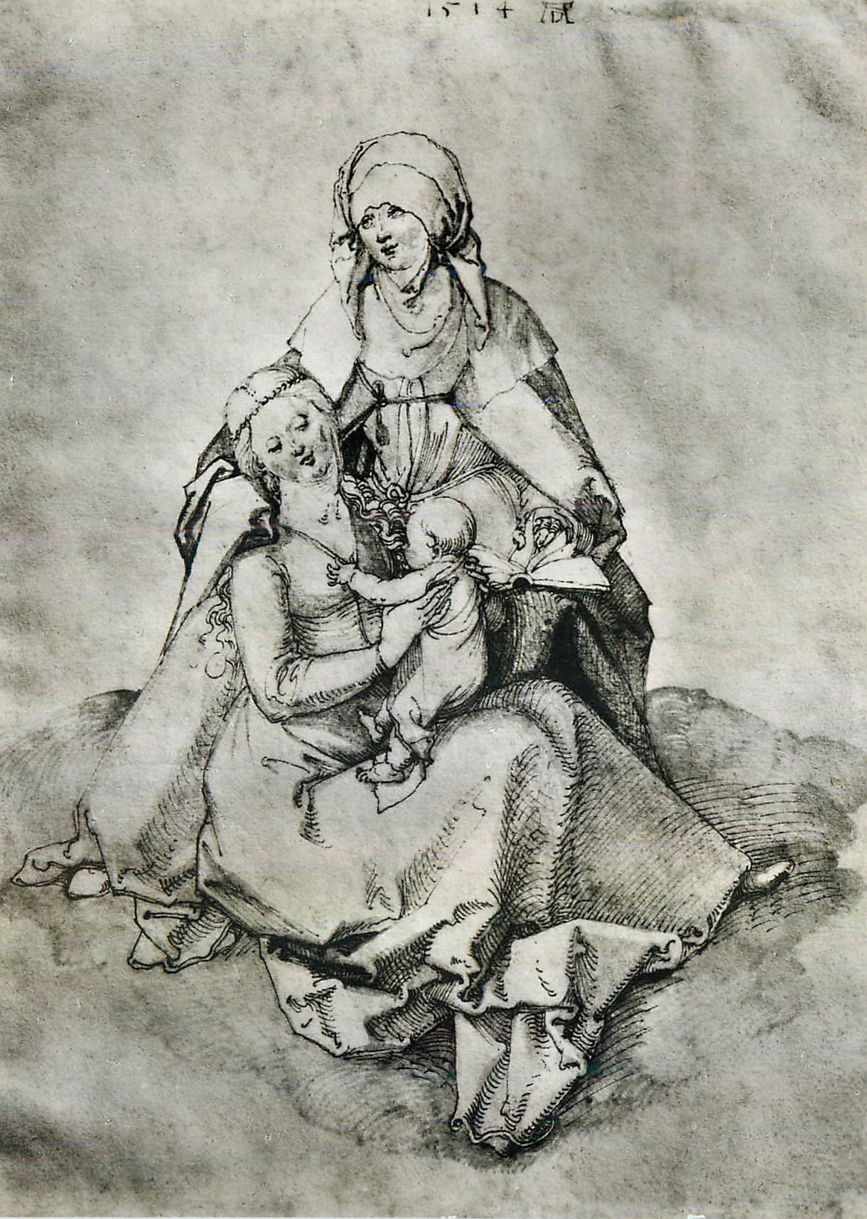 CPM Albrecht Durer (1471 1528) Die Hl Anna Selbdritt Nurnberg Germanisches Nationalmuseum