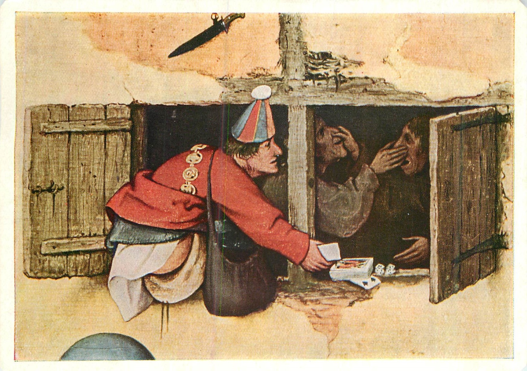 CPM P Brueghel Sie fuhren einander an der Nase