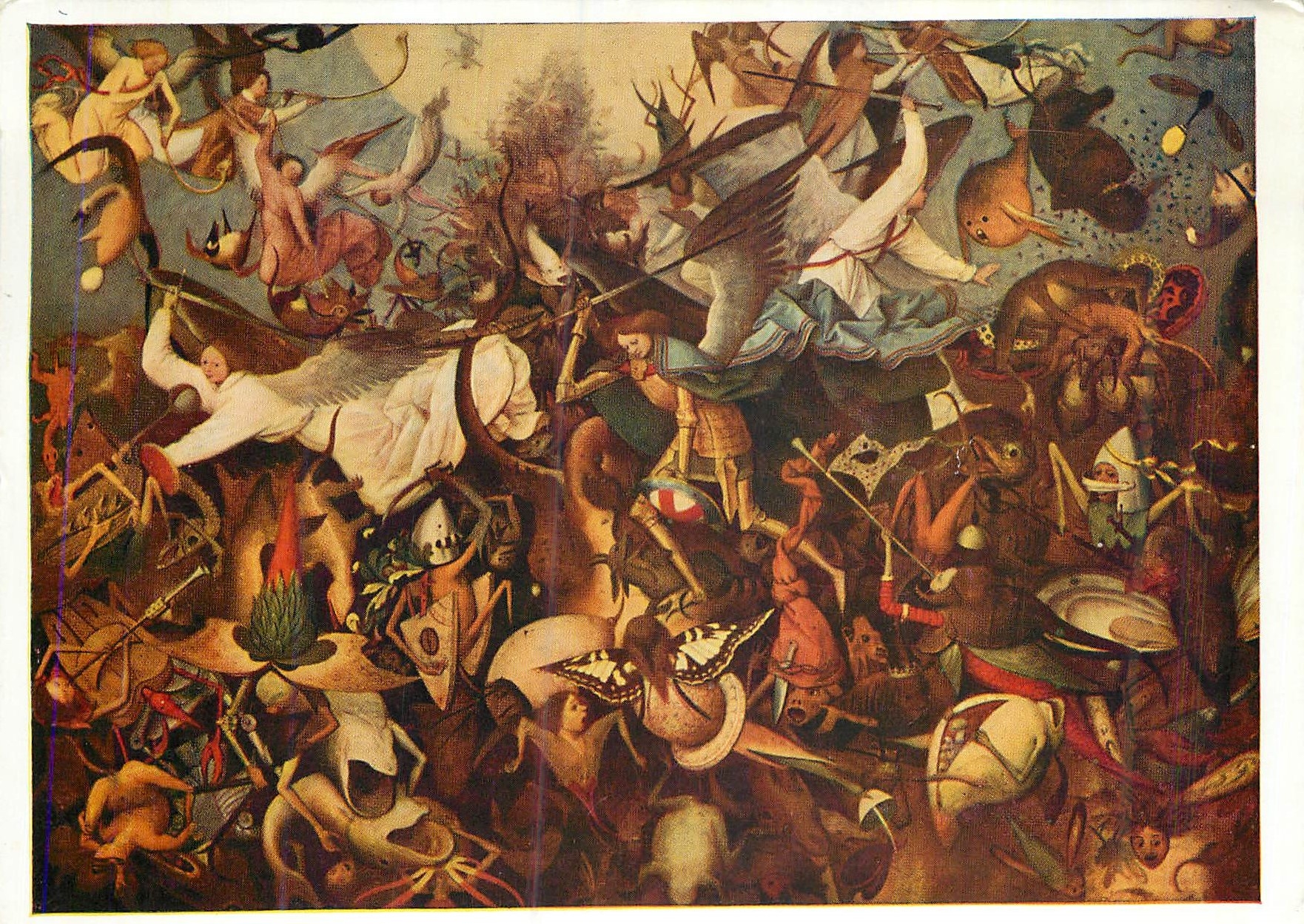 CPM P Breughel de Oude (1525 1569) La chute des anges rebelles (Brussel Koninklijke Muzea)
