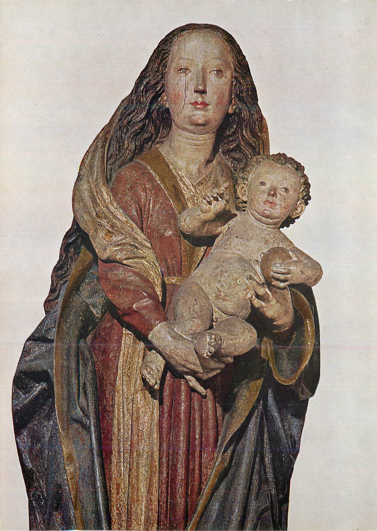 CPM Gregor Erhart (gest vor 1540) Muttergottes um 1500 Bayerisches Nationalmuscum Munchen