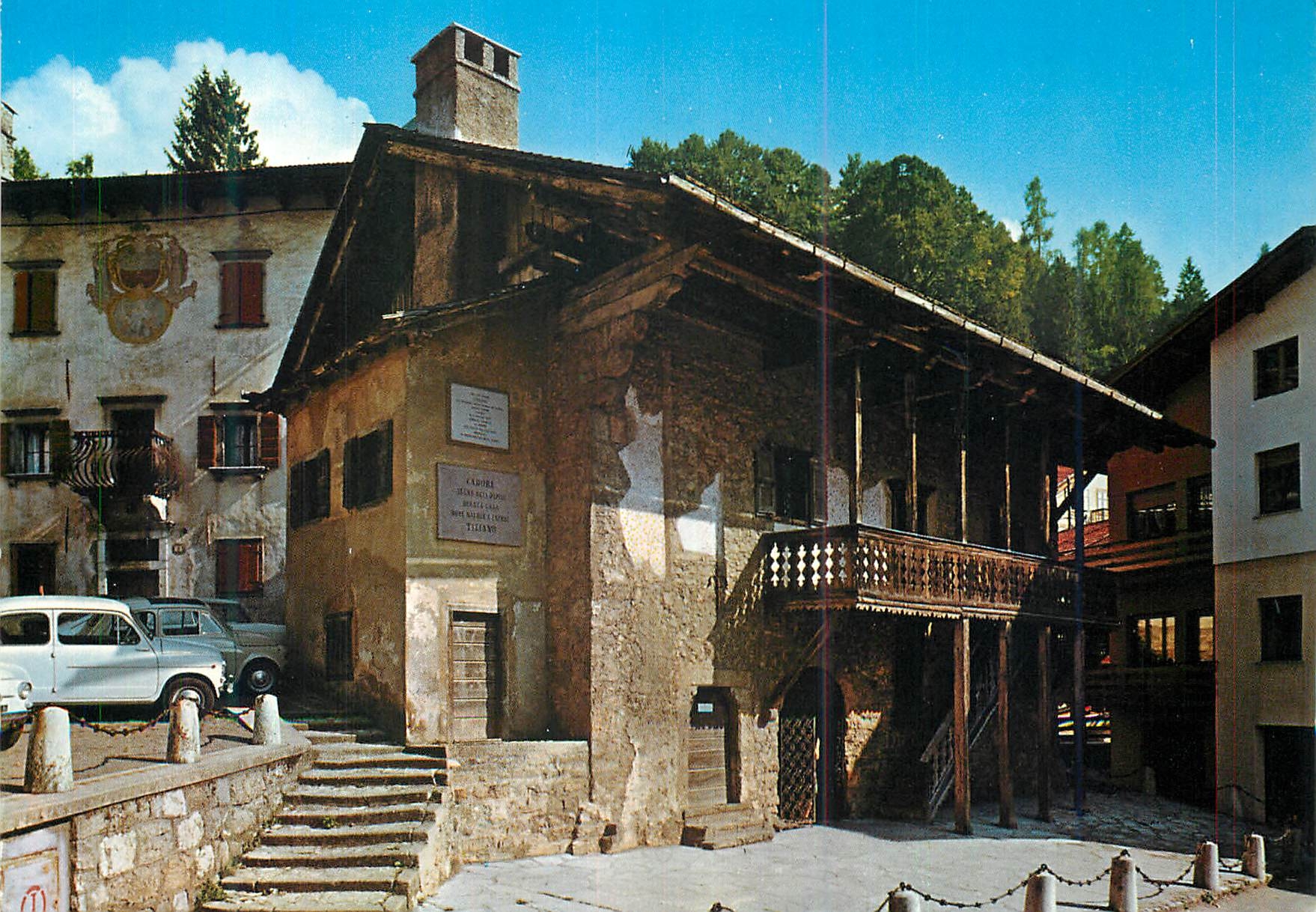 CPM Pieve Di Cadore Maison natale de Tiziano