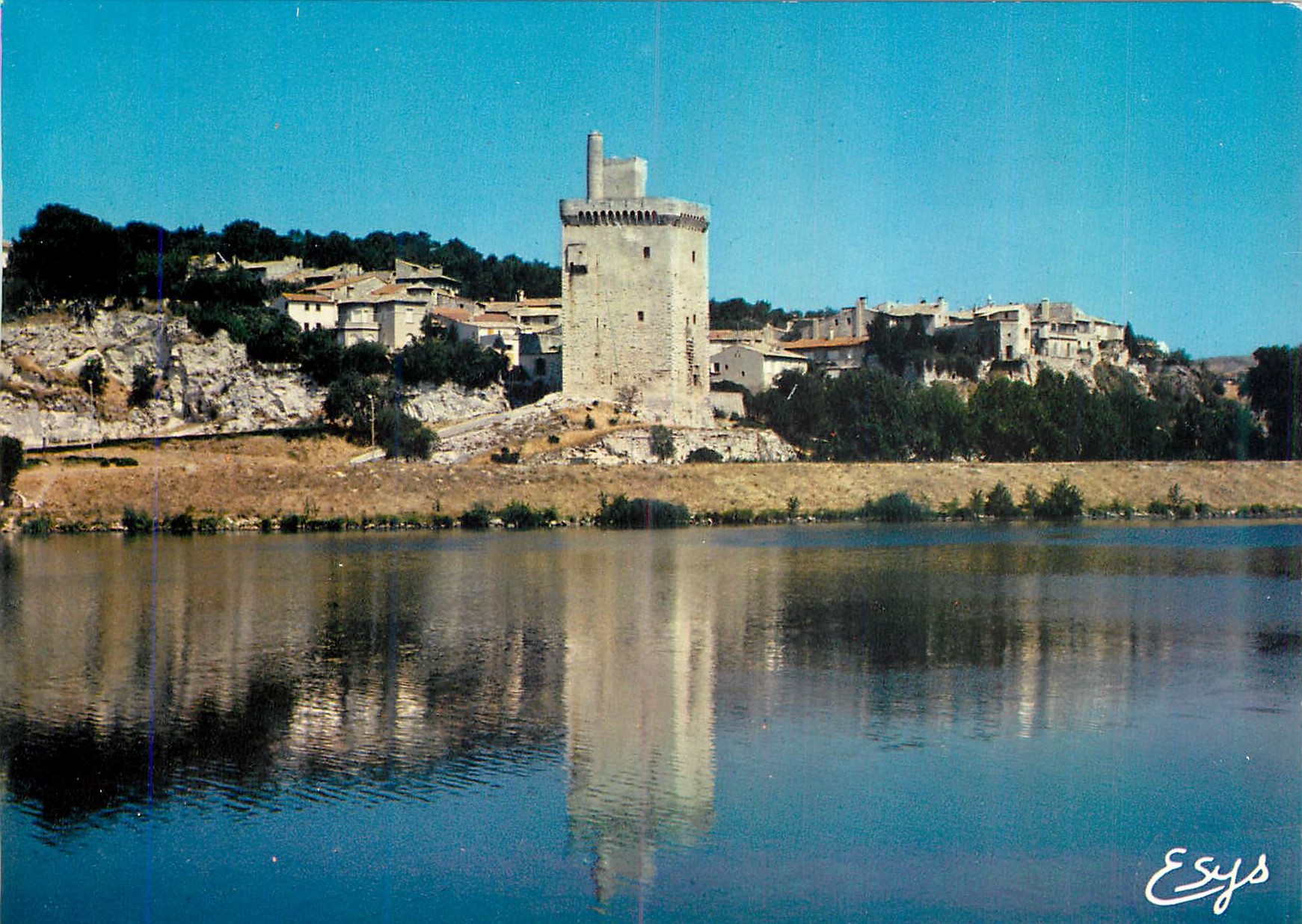 CPM Villeneuve les Avignon (Gard) La Tour Philippe le Bel Elevee de 1293 a 1307 elle s'arretait au premier etage actuel 