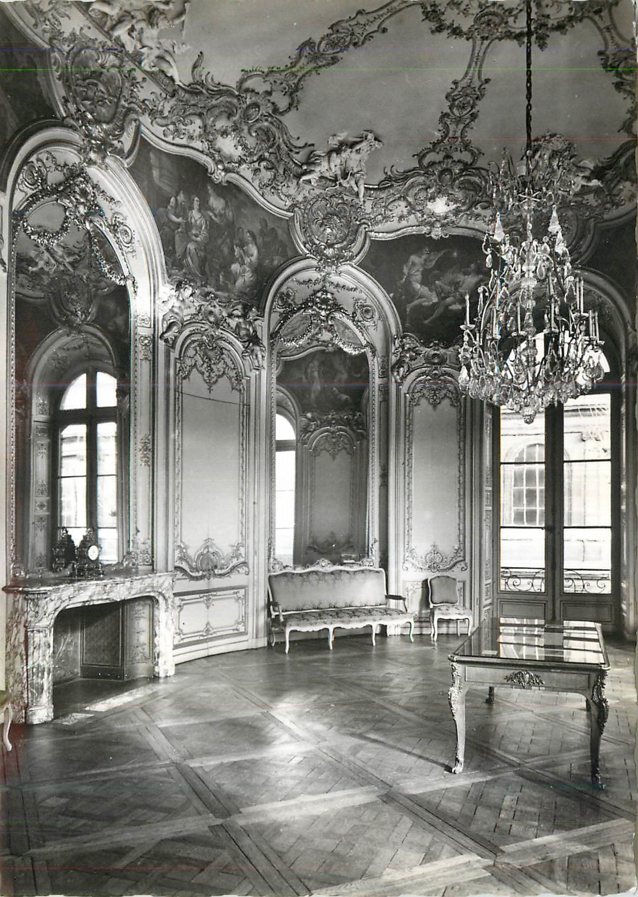 CPM Paris Archives Nationales Palais Soubise Le Salon Ovale de la Princesse (1732 1740)