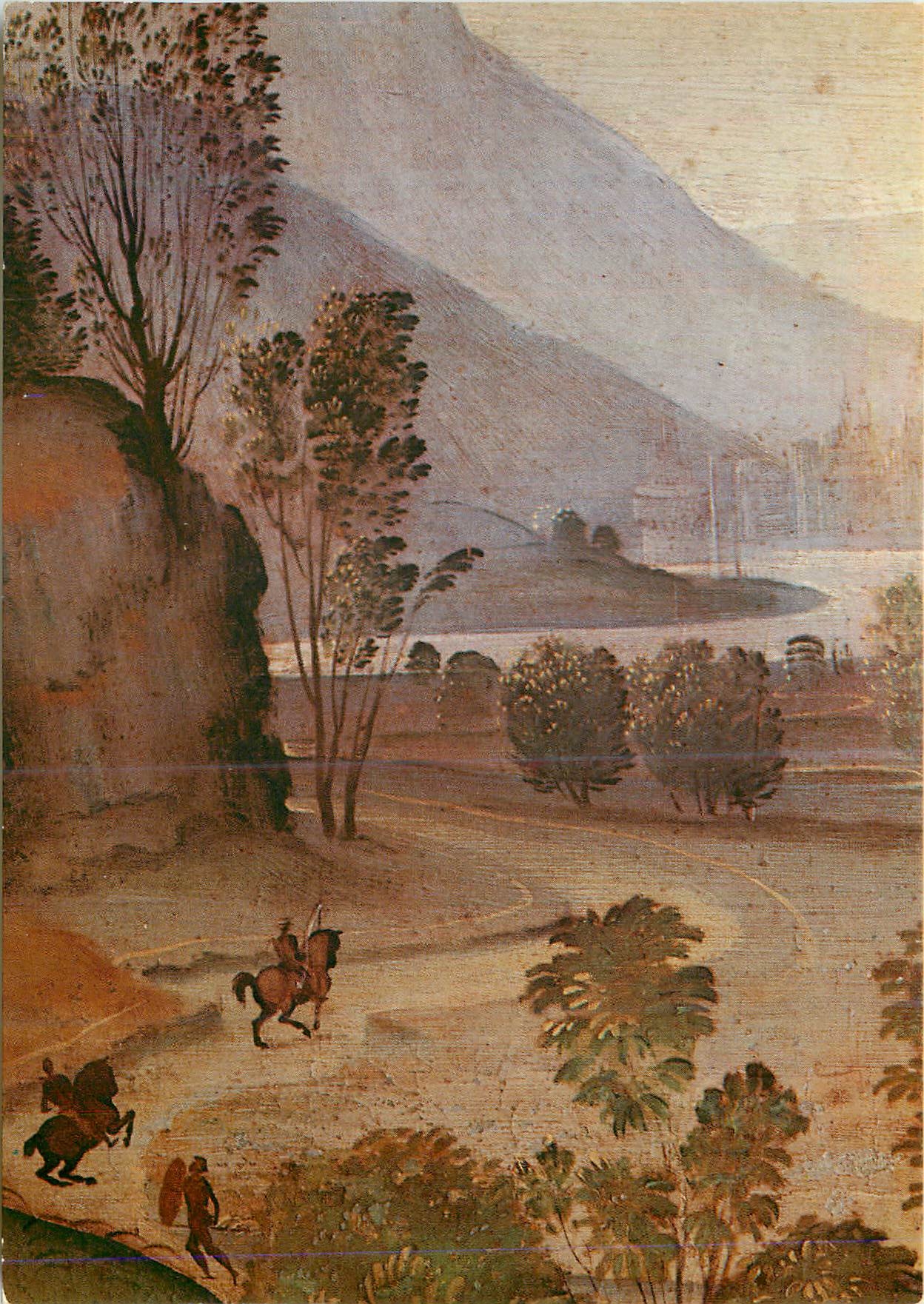 CPM Firenze Galleria dell'Accademia Resurrection (detail)