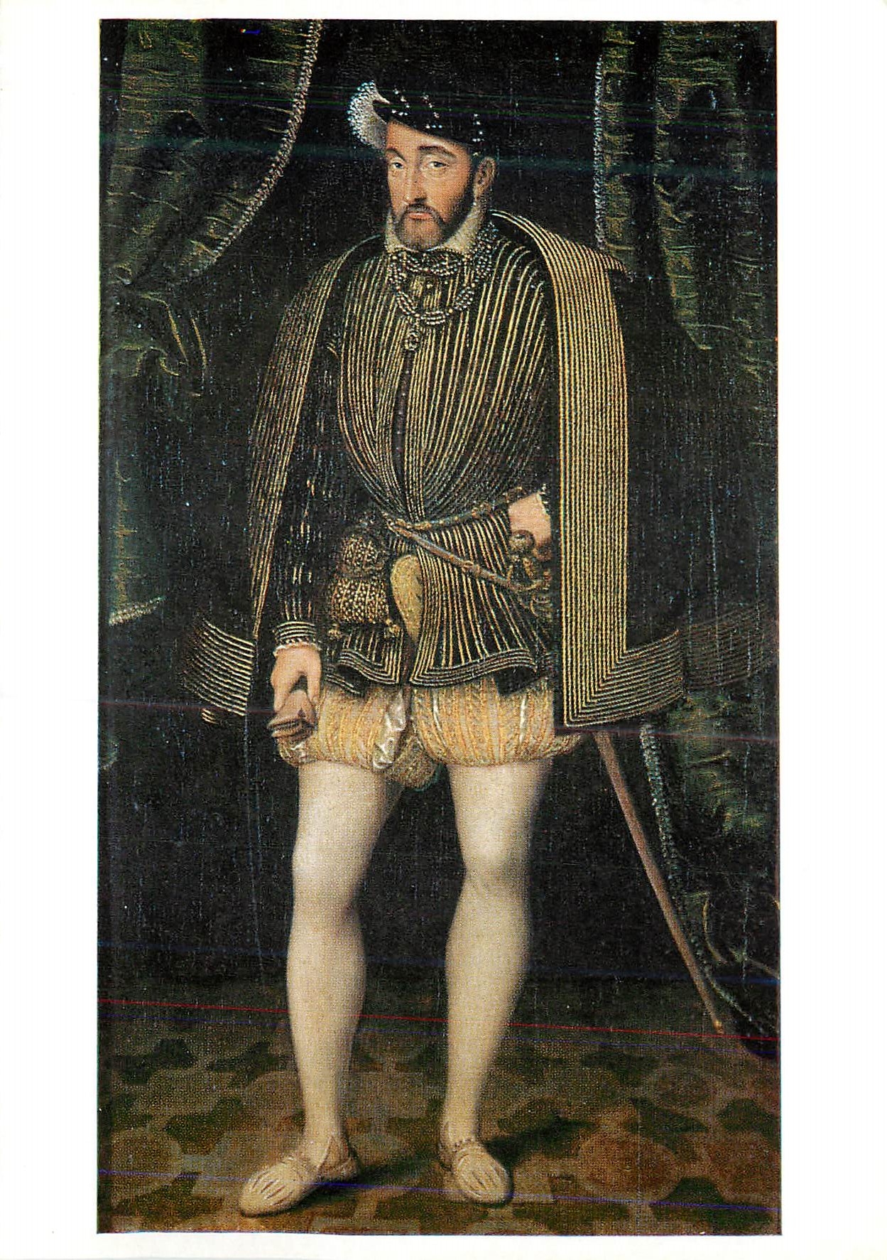 CPM Francois Clouet (1522 1572) Portail de Henri II Musee du Louvre