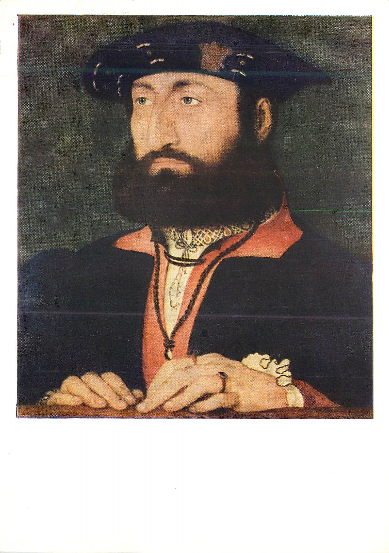 CPM Francois Clouet Ritratto di Saint Marsault