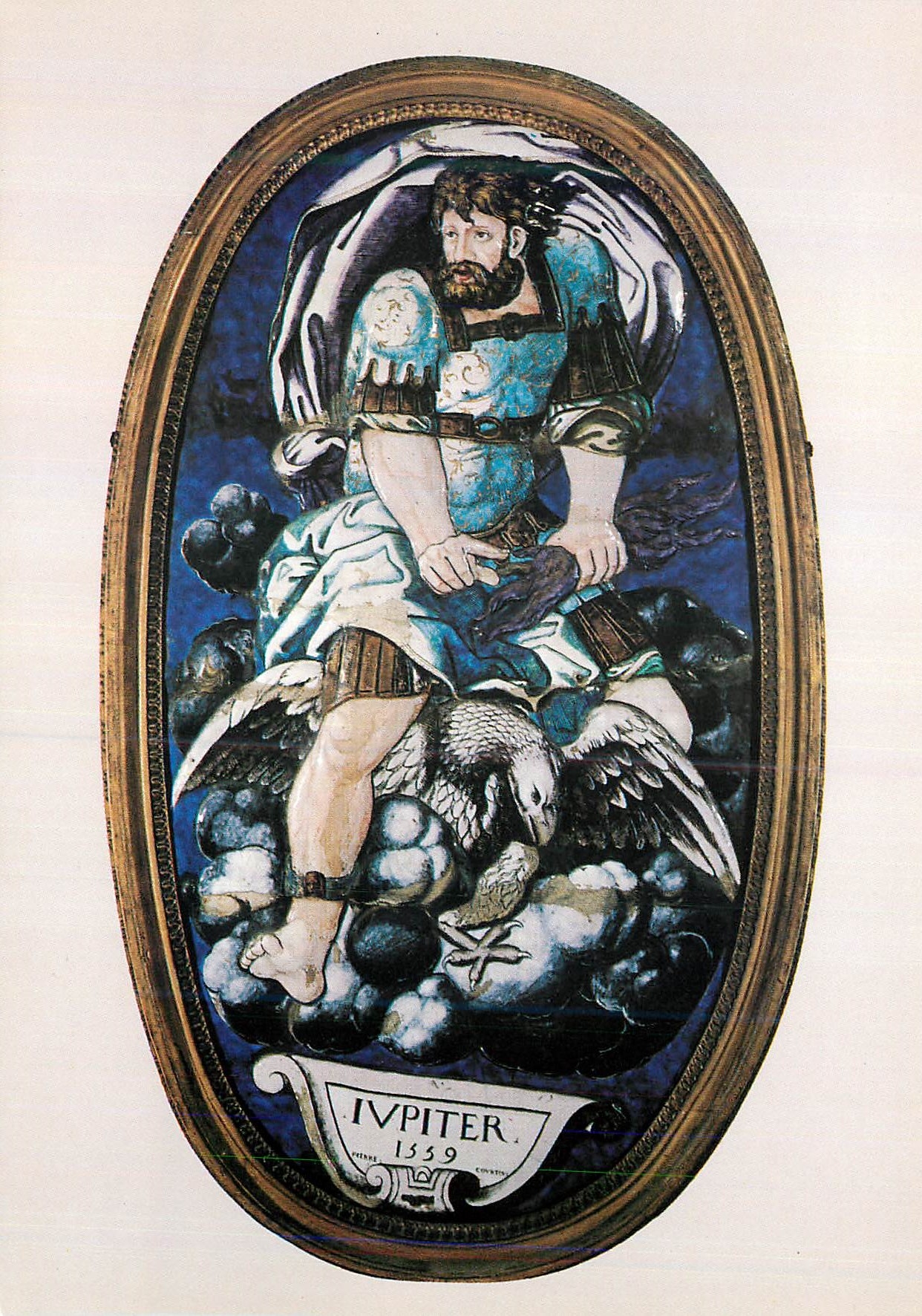 CPM Musee National de la Renaissance Chateau d'Ecouen (Val d'Oise) Pierre Courteys 1559 Jupiter
