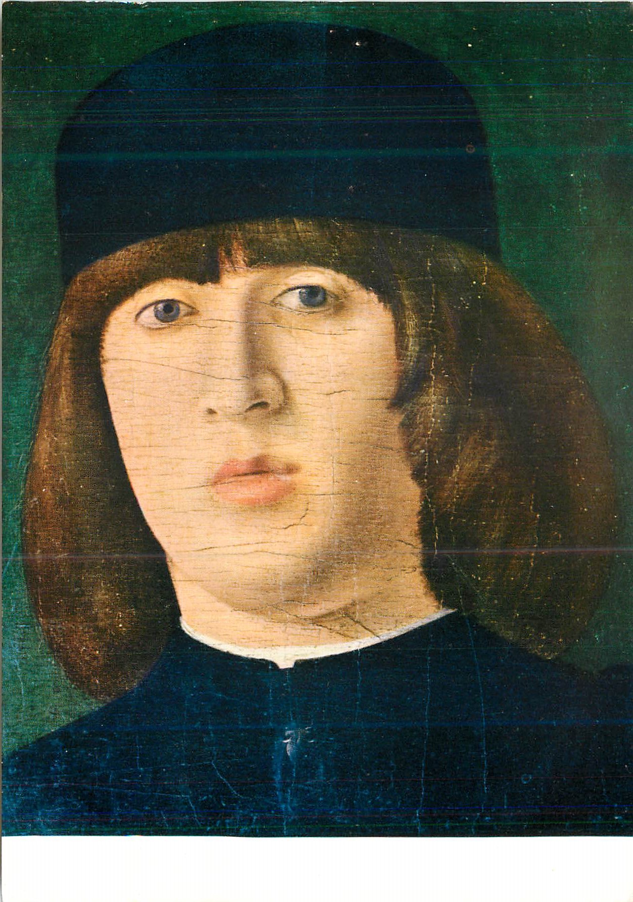 CPM Roma Lorenzo Lotto (1480 1556) Portrait de Jeune homme (Galerie Nationale)