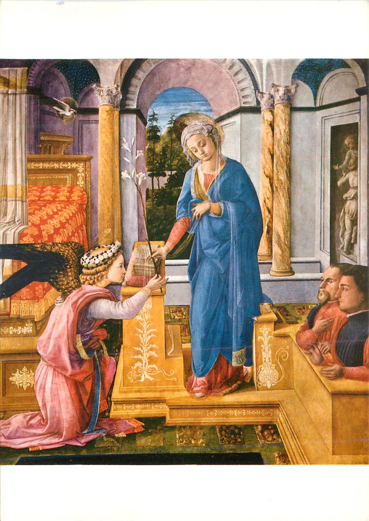 CPM Roma Fra Filippo Lippi (1406 1469) L'Annonciation (Galerie Nationale)