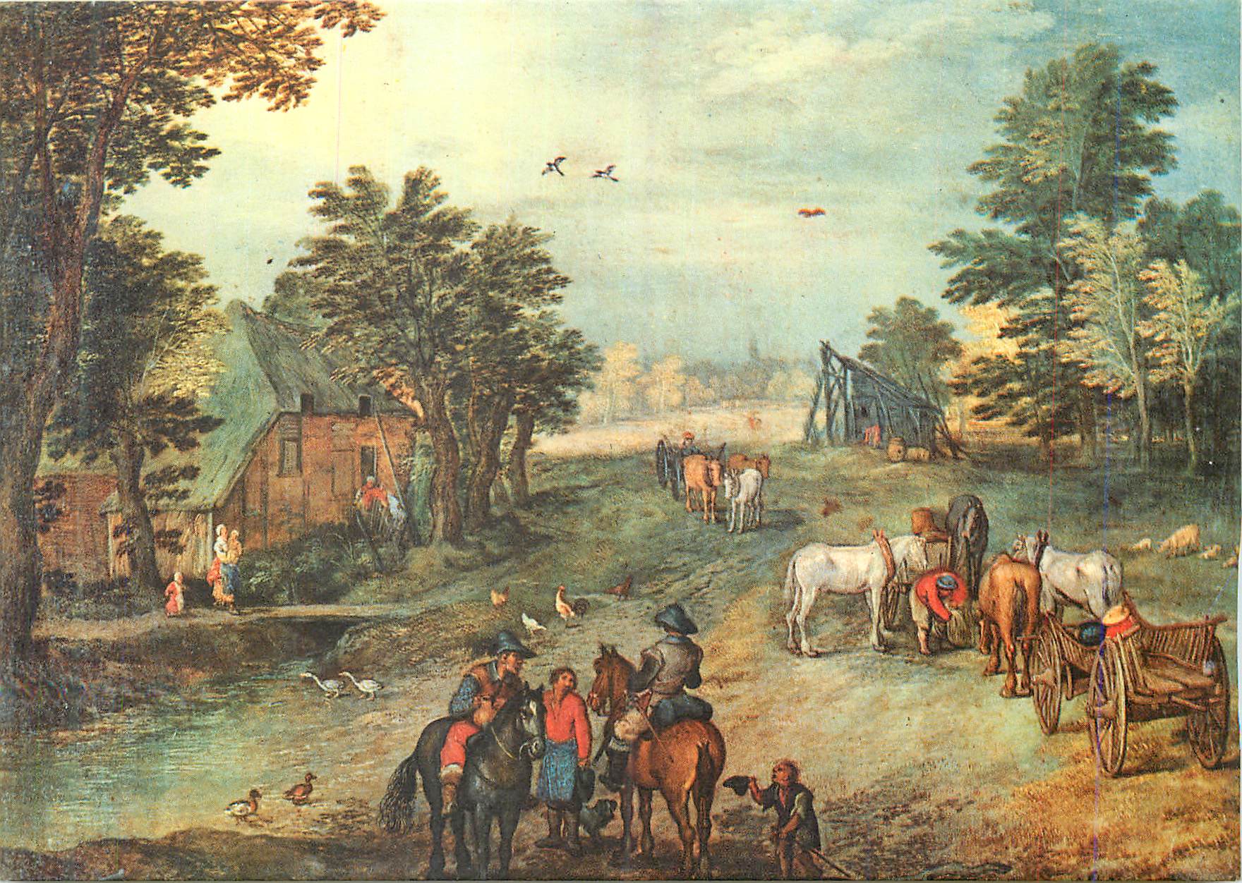 CPM Brueghel Jan (1568 1625) Paysage Milano Pinacotaca di Brera