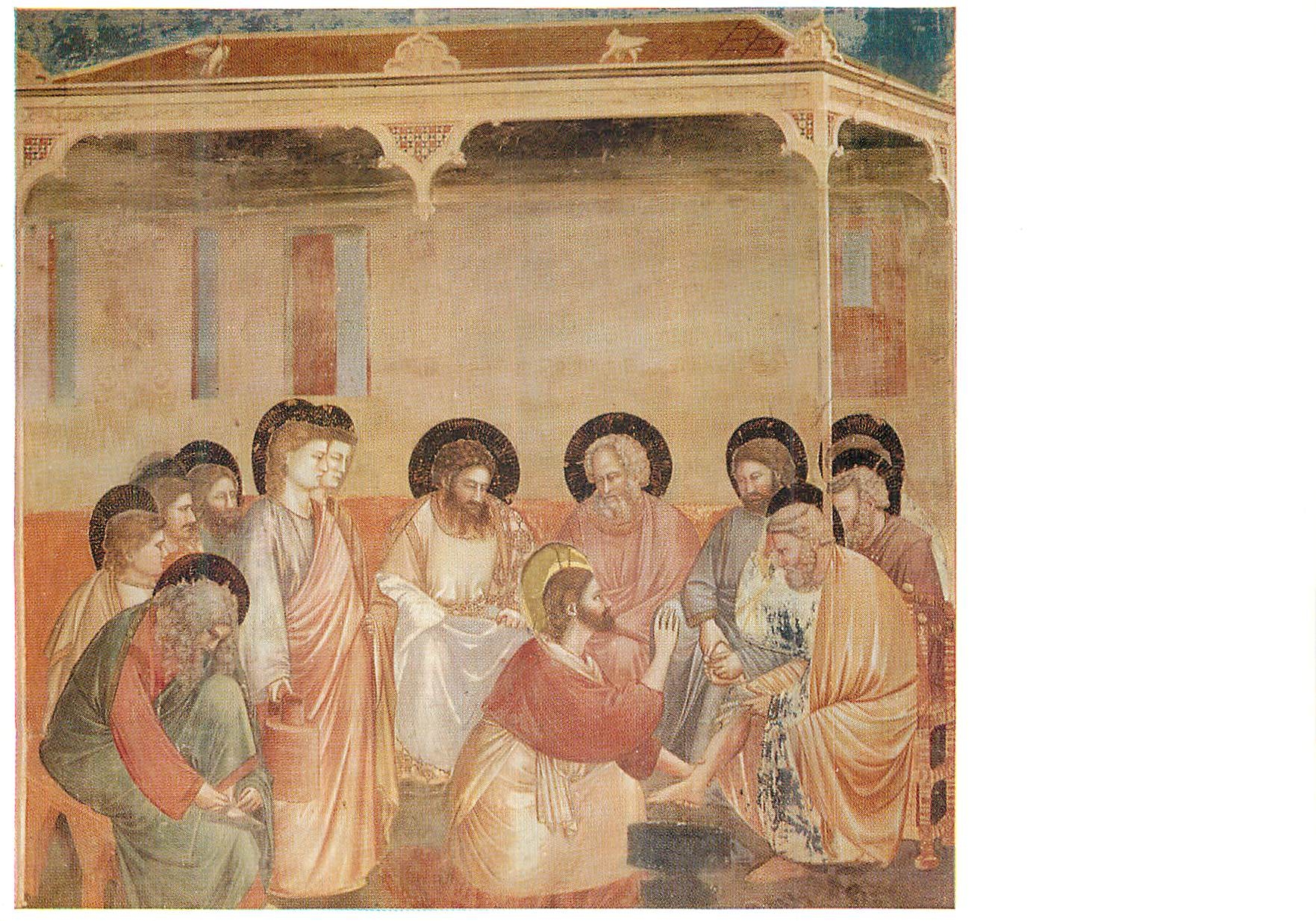 CPM Giotto Cappelle degli Scrovegni La Lavande dei pied