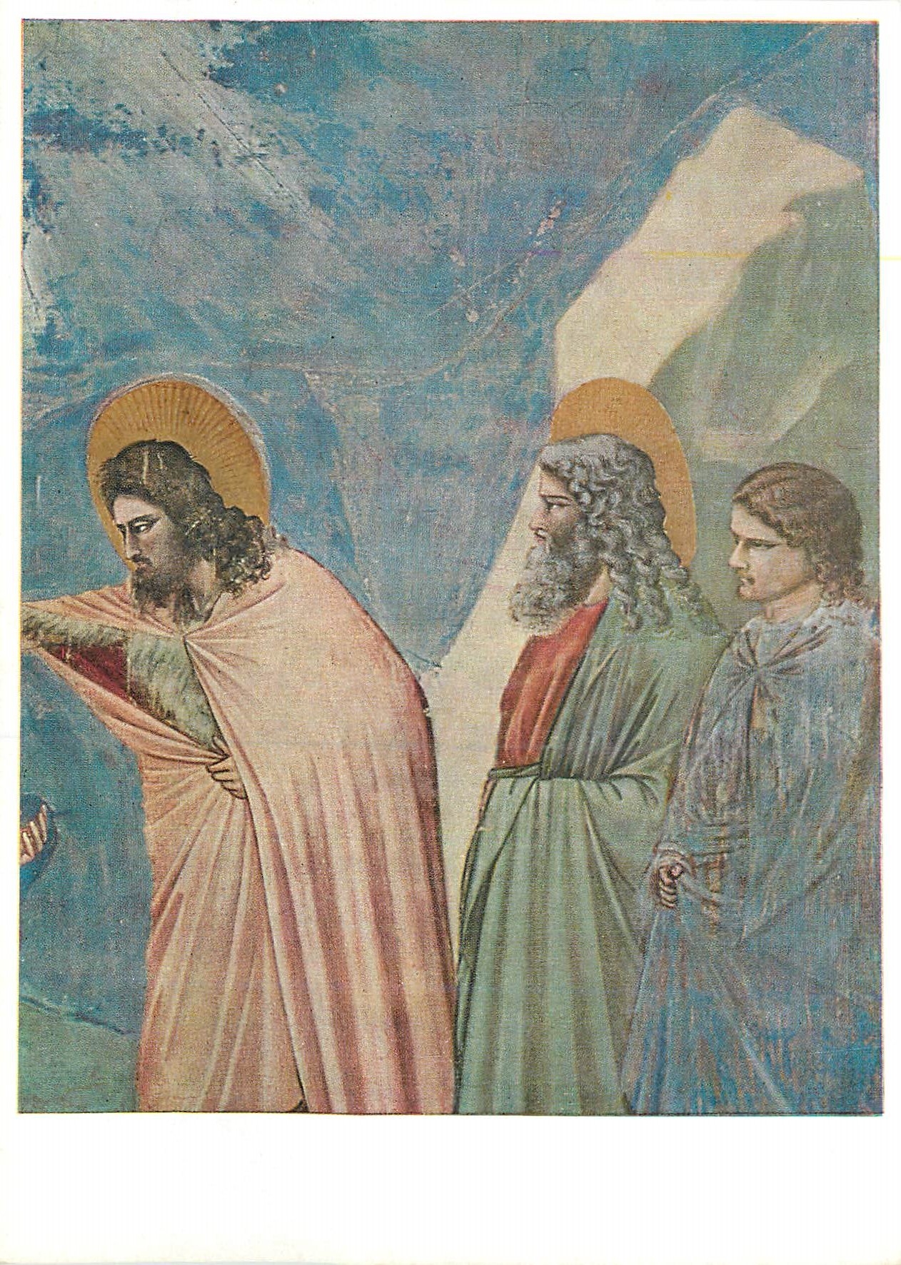 Baptême de Jésus — partie — Giotto, Cappella degli Scrovegni, Padoue
