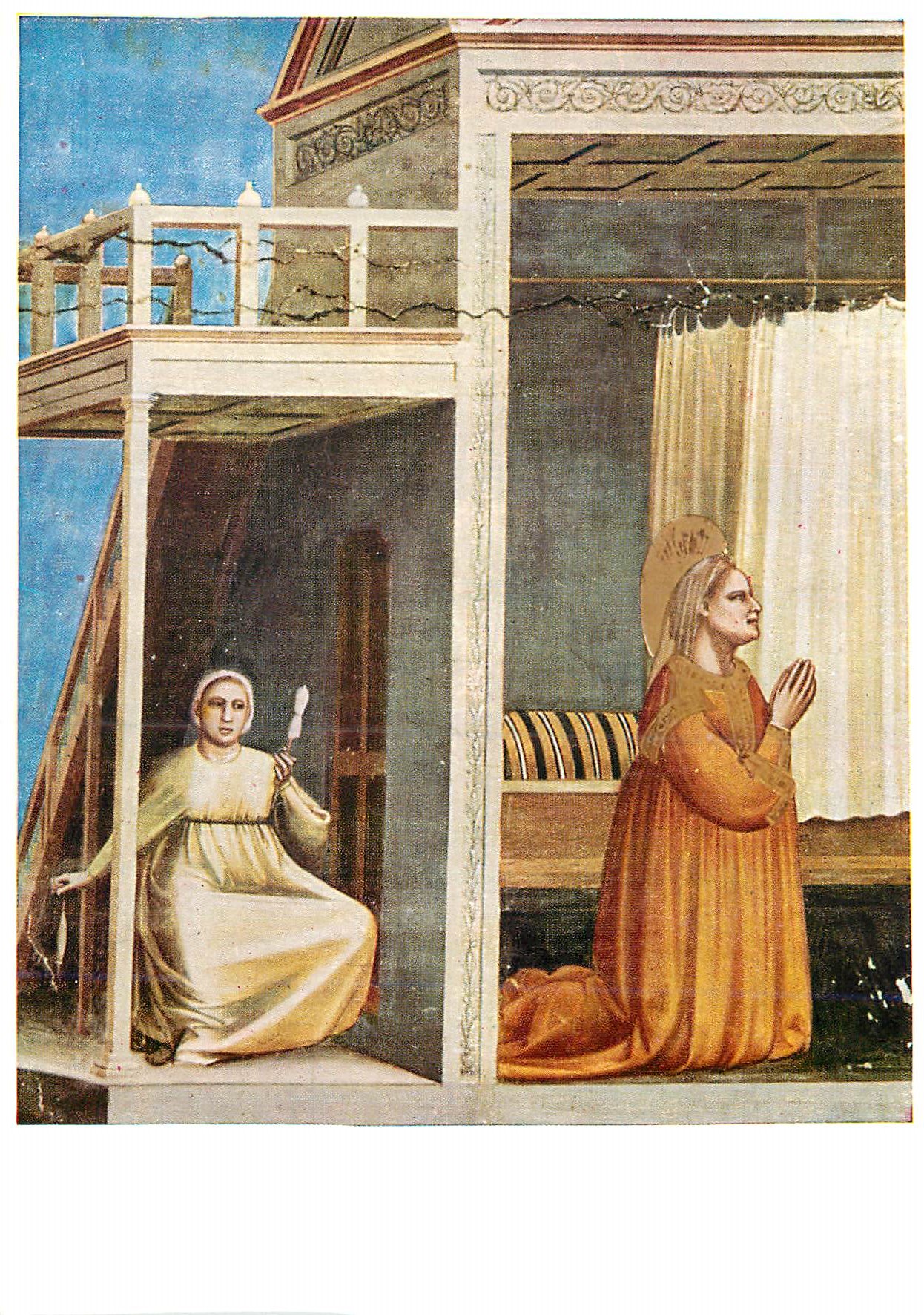 CPM Giotto Cappelle degli Scrovegni Annucio ad Anna