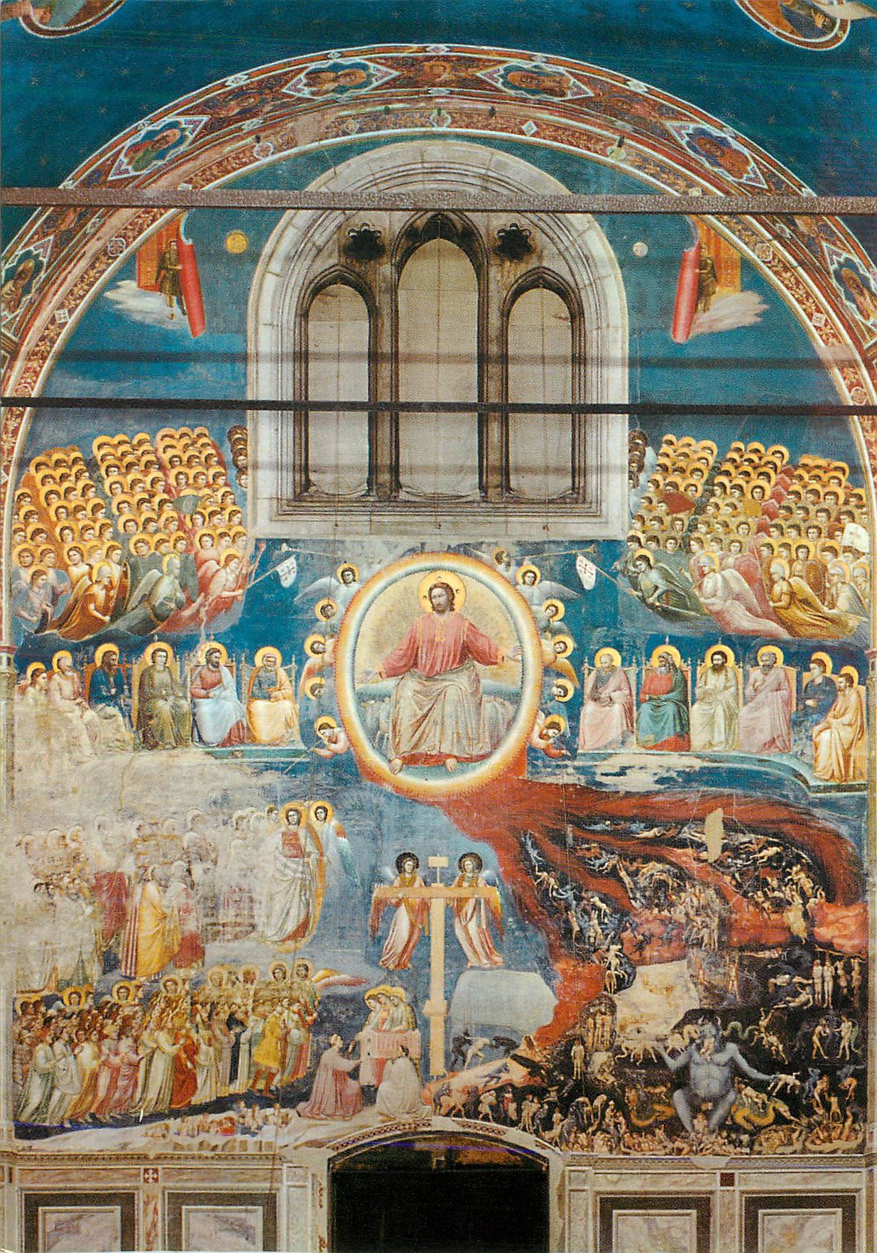 CPM Padova Cappelle degli Scrovegni Le Jugement dernier