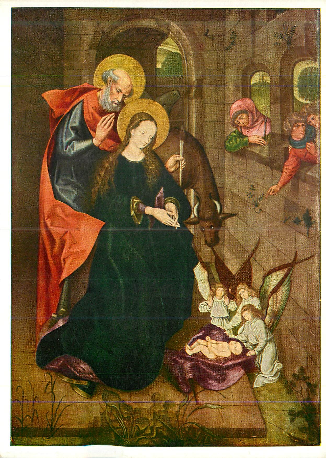 Naissance du Christ — École allemande du XVᵉ siècle — Fink Verlag, Stuttgart
