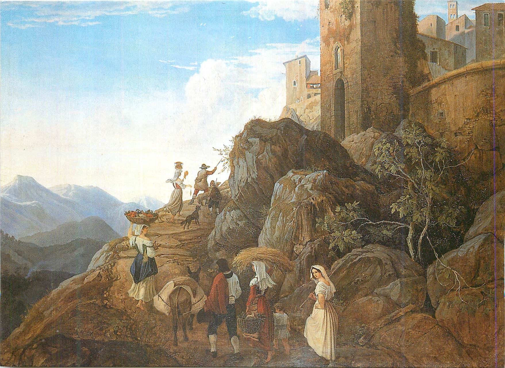 CPM Adrian Ludwig Richter 1803 1884 Civitella