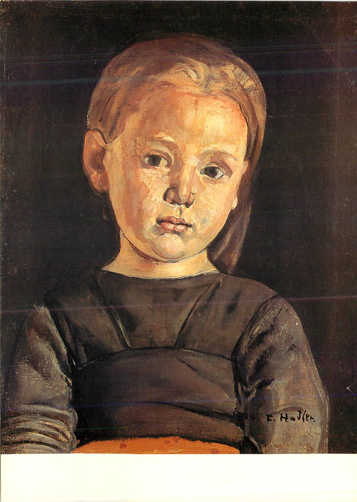 CPM Ferdinand Hodler (1853 1918) Portrait d'enfant Musee d'Art et d'Histoire Geneve Depot Fondation Gottfried Keller Ber