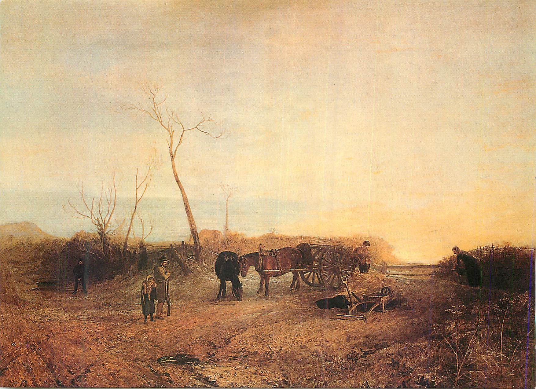 CPM William Turner (1775 1851) Matin glacial Tale Gallery London