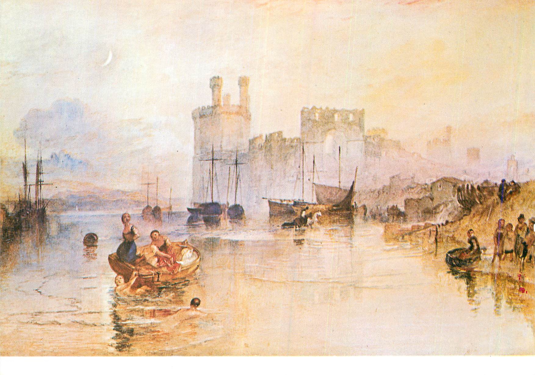 CPM William Turner (1775 1851) Caernarvon Castle 1833
