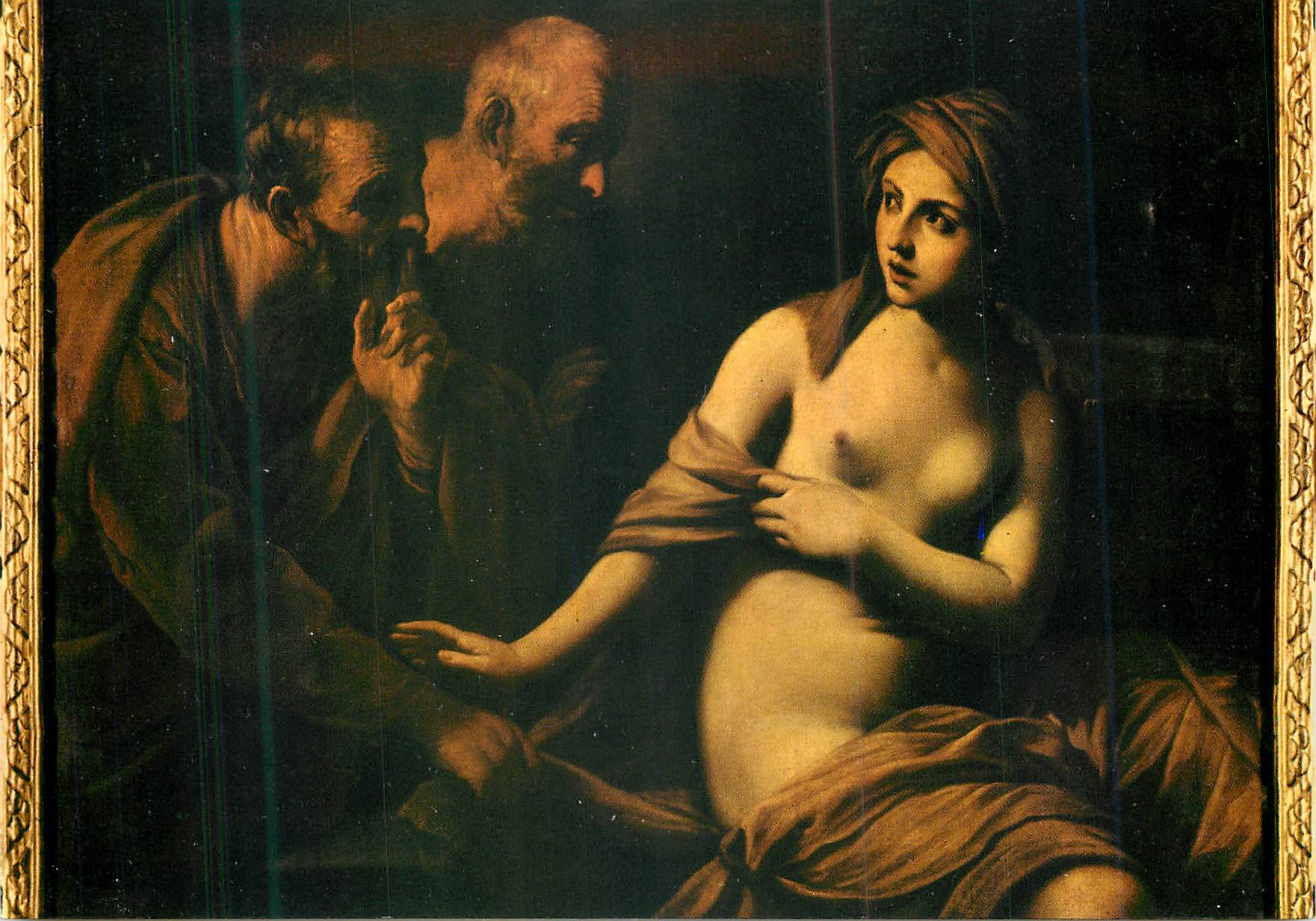 CPM Firenze Galleria Uffizi Guido Reni Suzanne