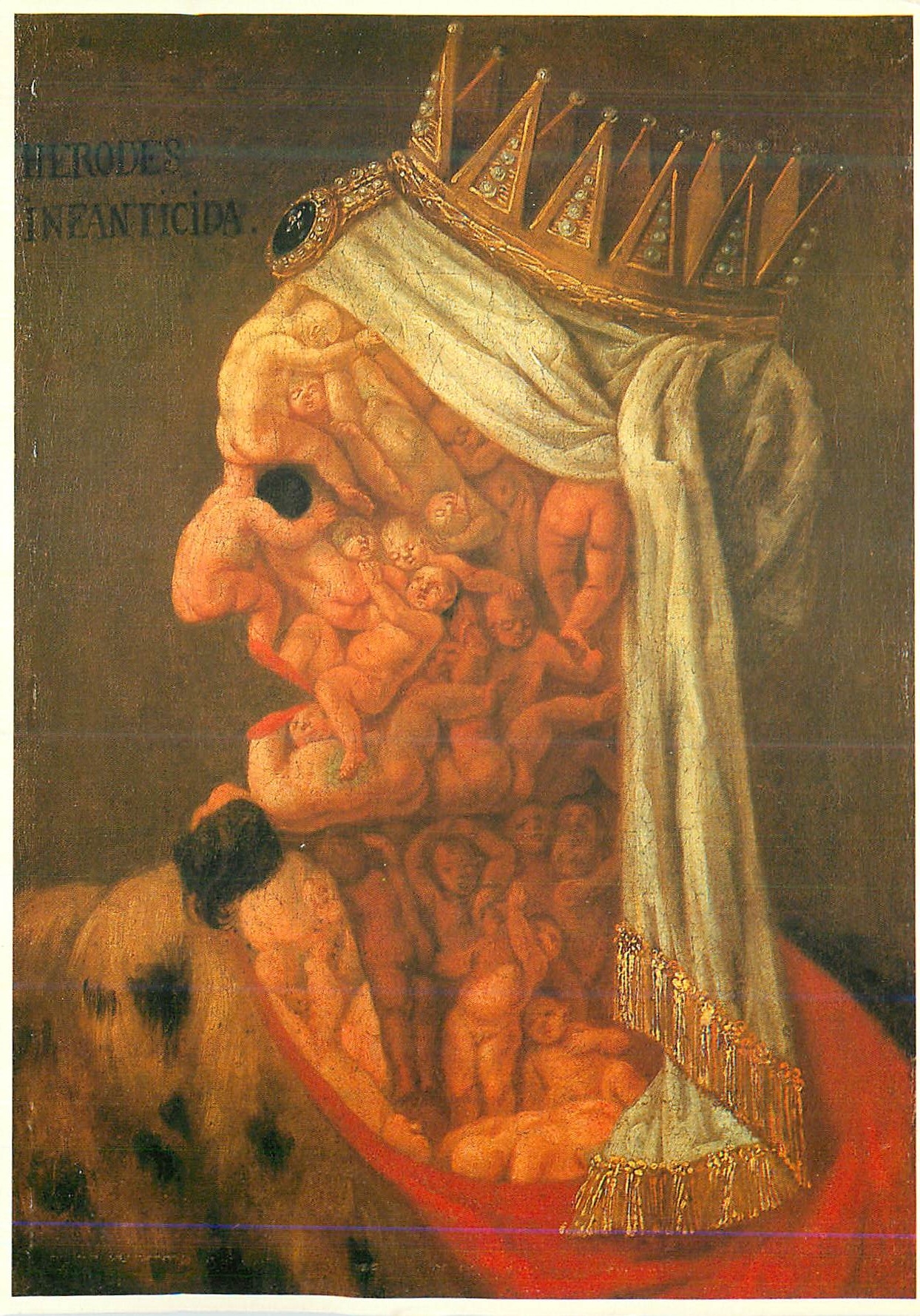 CPM Arcimboldo (1527 1593) Partret Herodes prive collectie