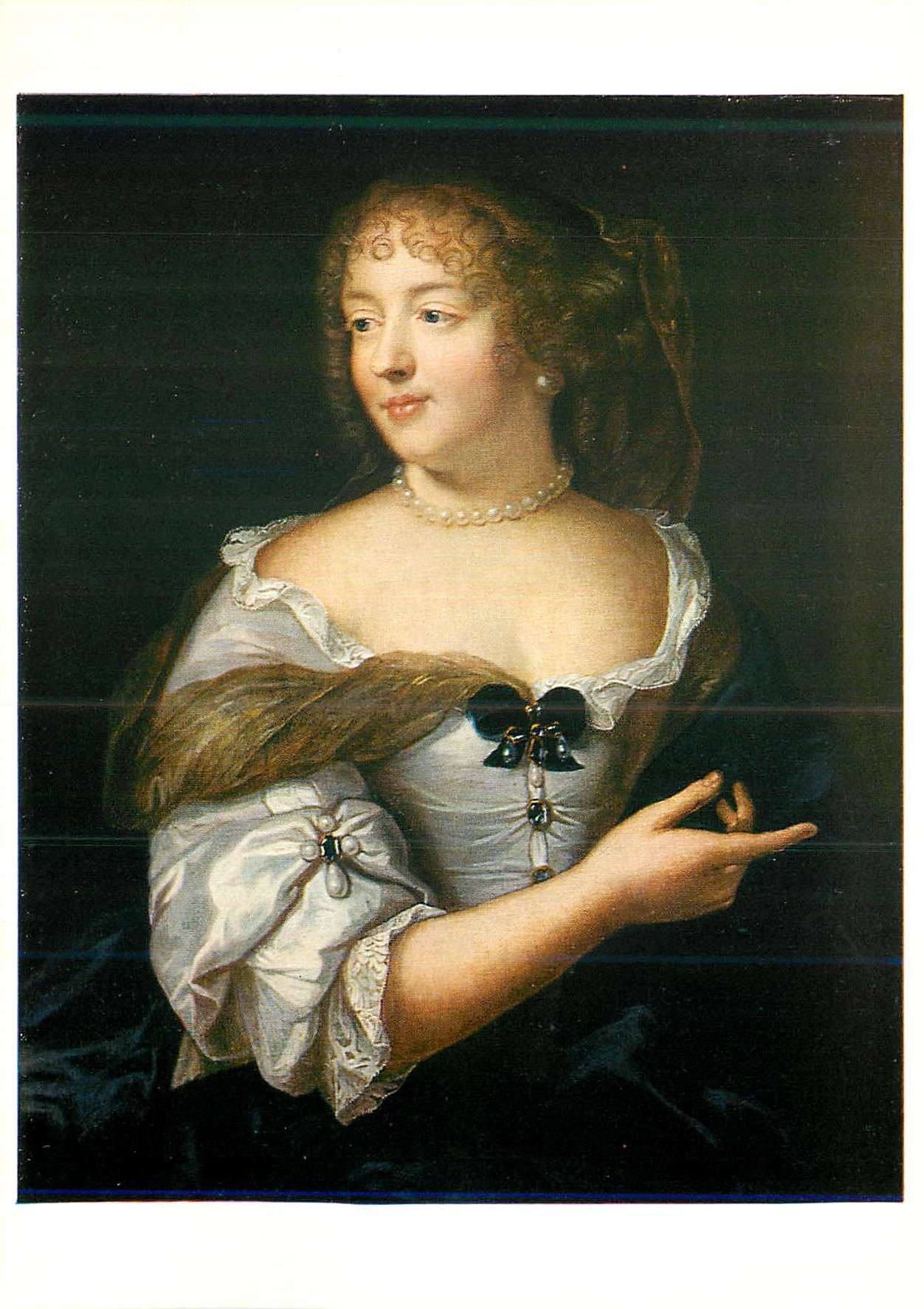 CPM Claude Lefebvre (1632 1675) Madame de Sevigne (Vers 1662 65) Musee Carnavalet Paris
